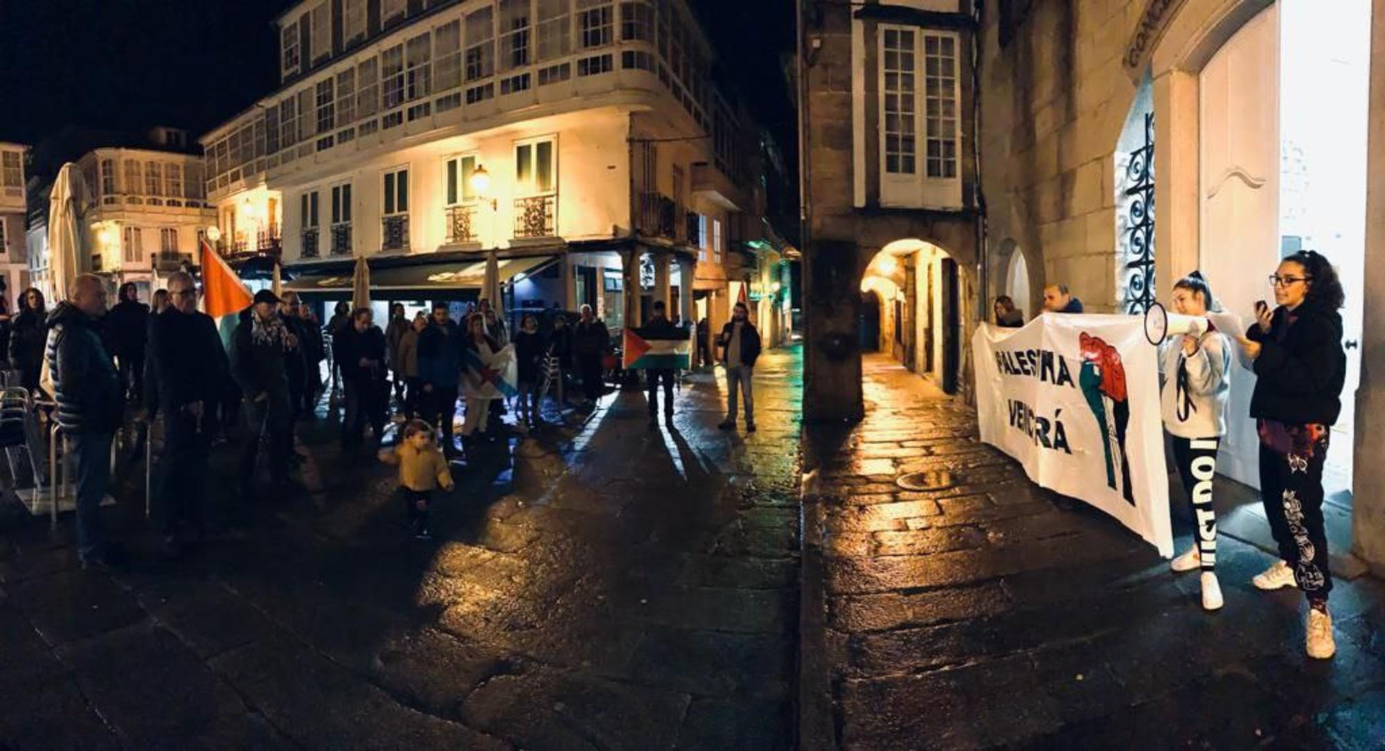 Manifestación palestina galiza 6 de novembro - 1