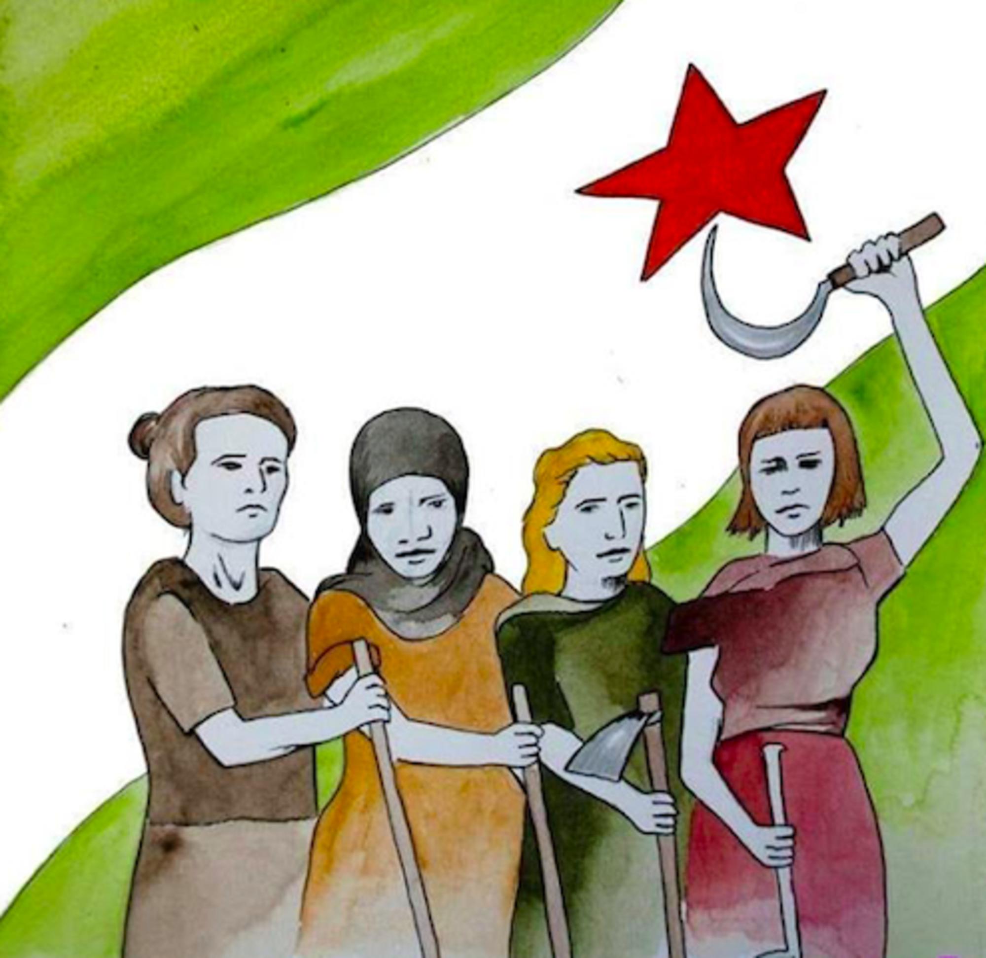 Dibujo feminismo andaluz