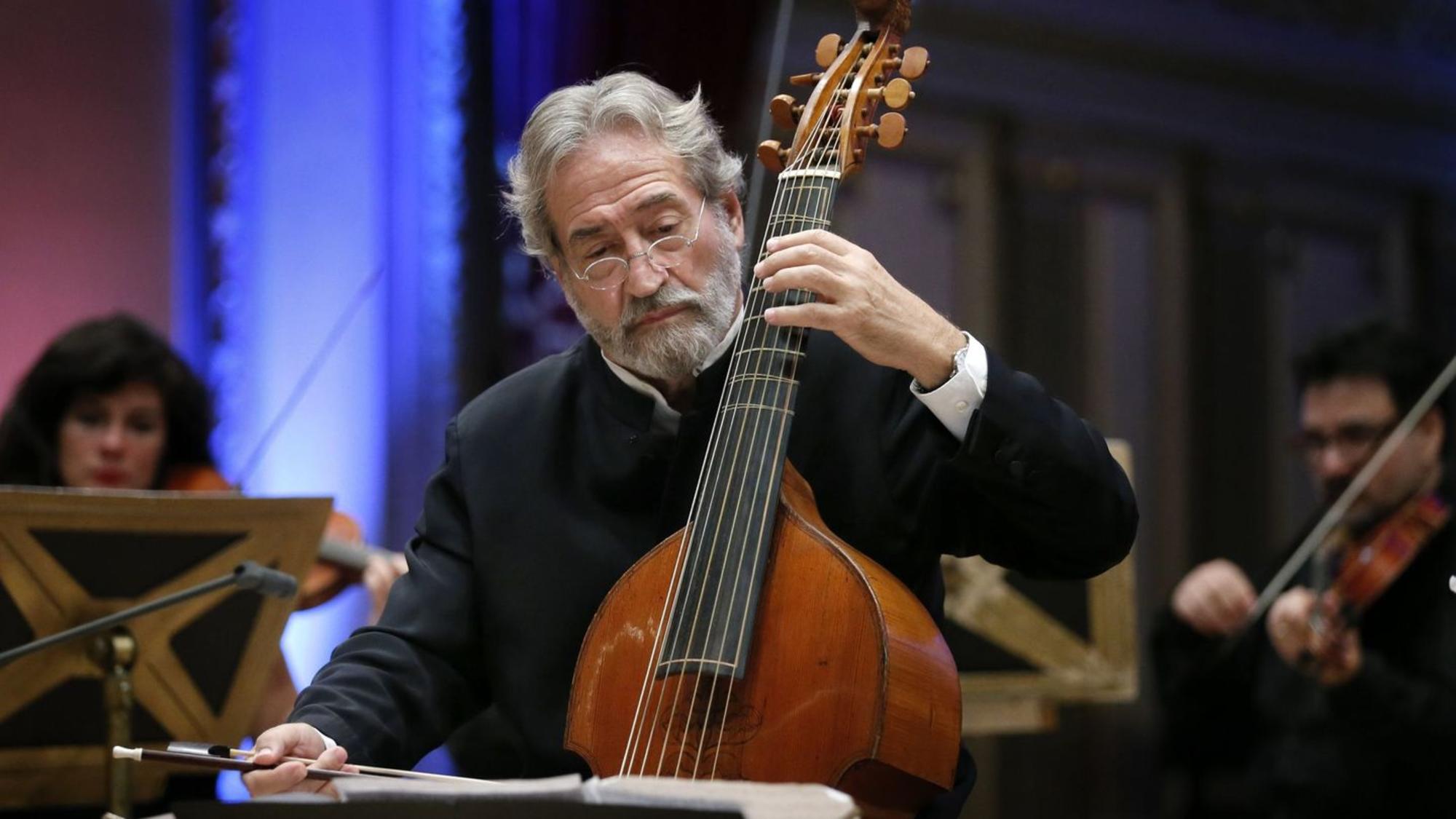 El músico catalán Jordi Savall