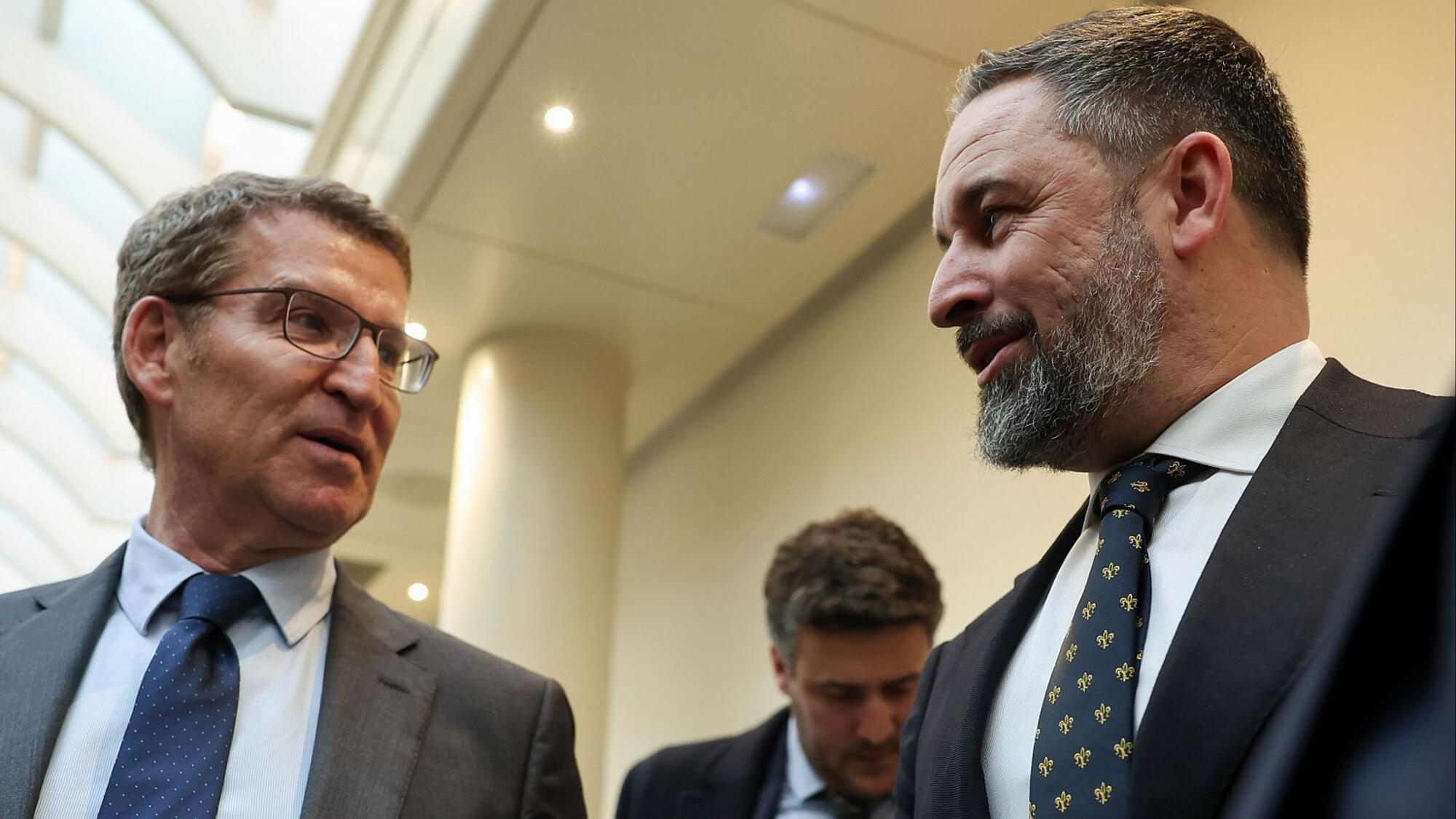 Feijóo y Abascal FOTO