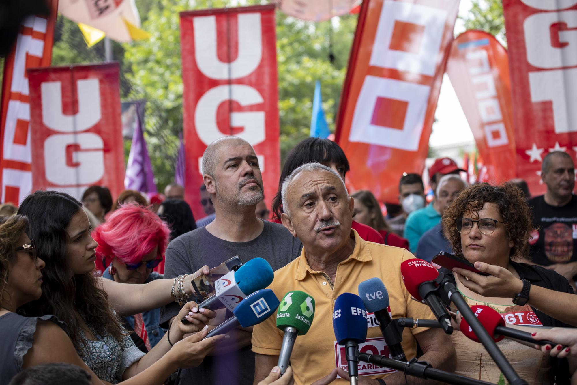 Manifestacion Sindicatos Pacto por la industria - 5