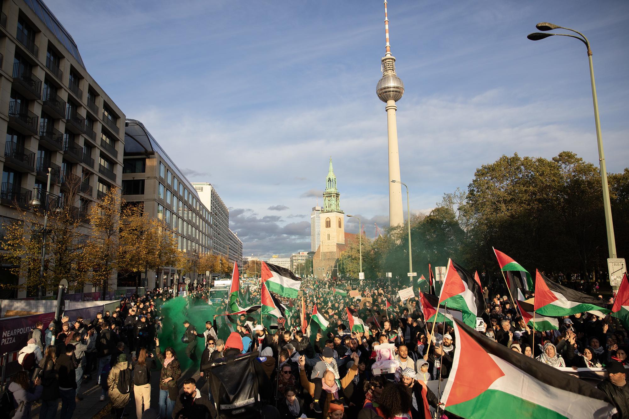 Palestina concentración Berlín