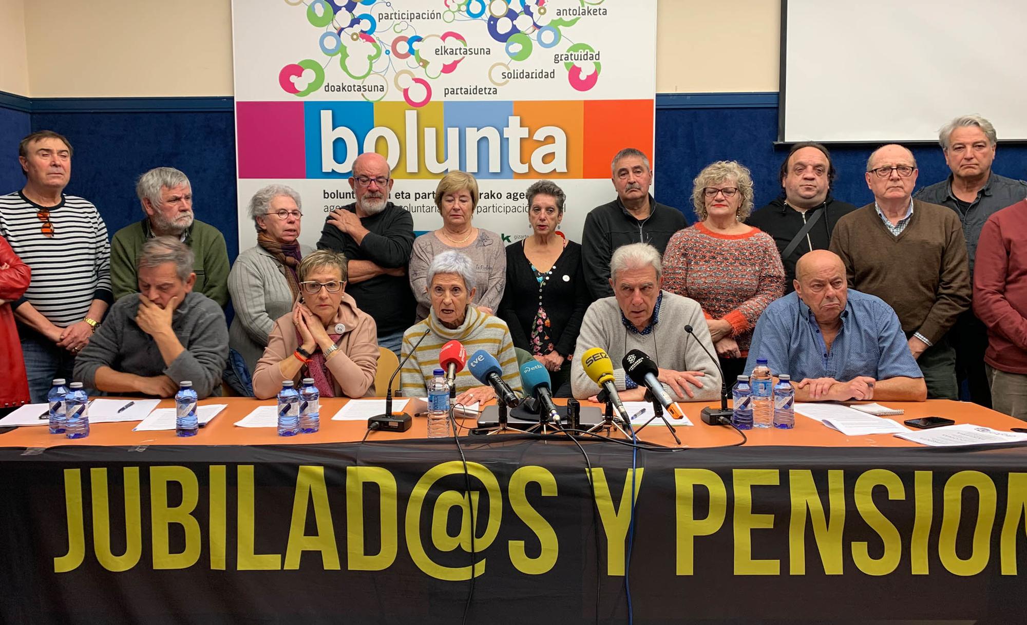 Pensionistas disidentes de Bilbao