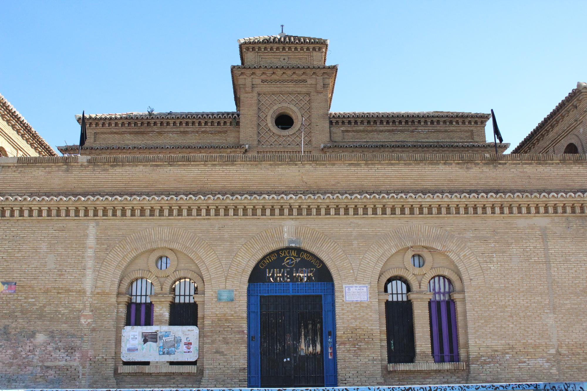 CSO Kike Mur, uno de los últimos enclaves okupas de Zaragoza Foto David Martínez