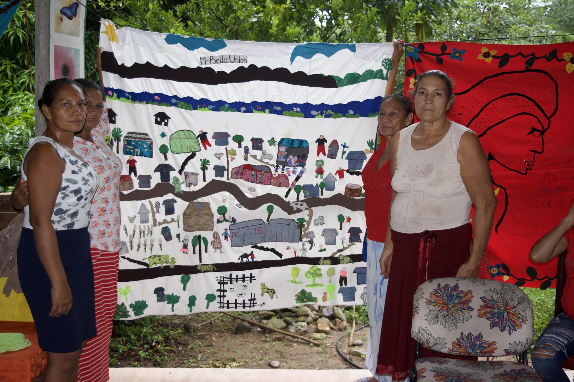 Encuentro de mujeres defensoras de la tierra y el territorio en Santander, Magdalena Medio (Colombia) 