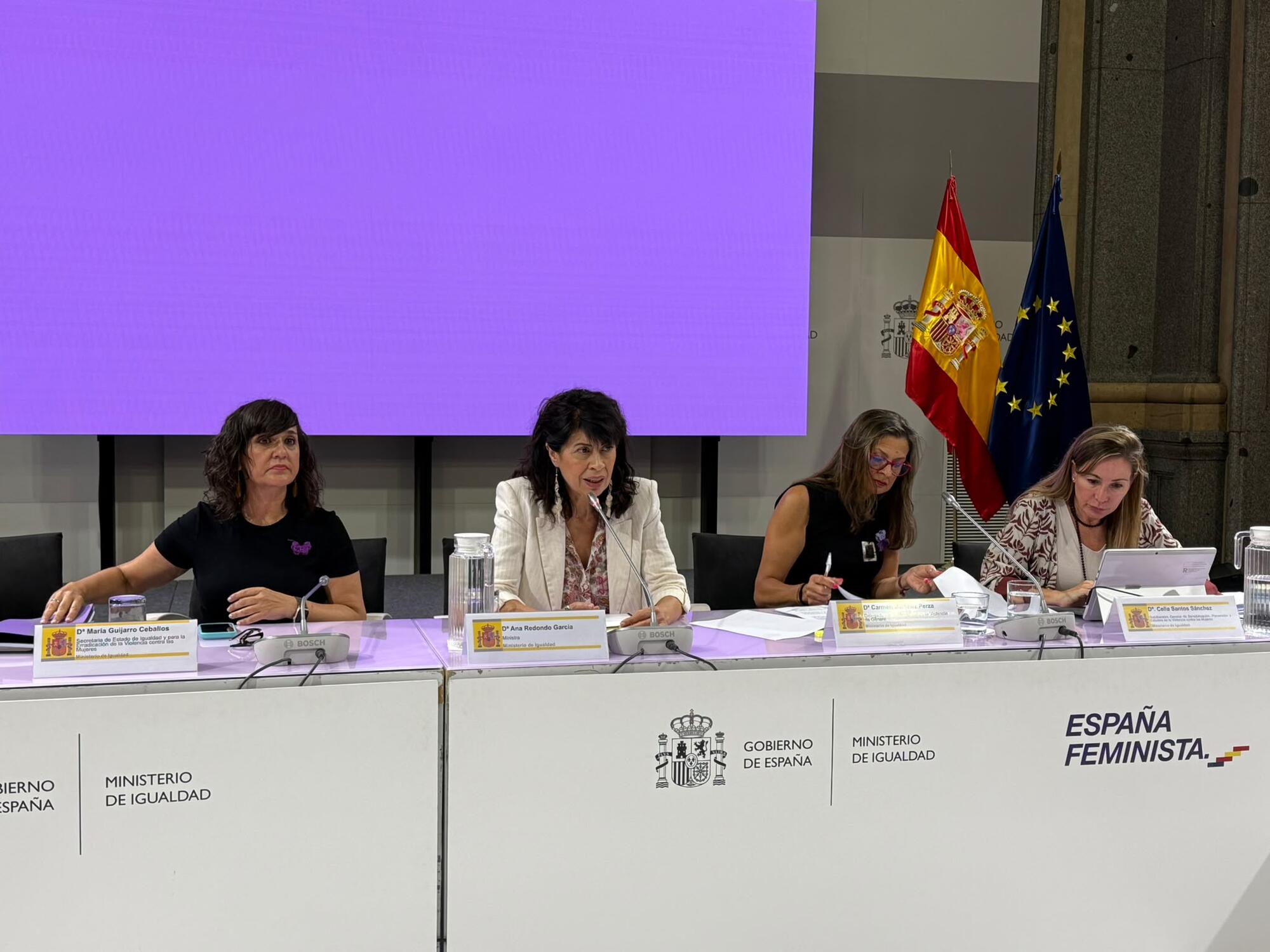 Comité de Crisis del Ministerio de Igualdad 28 de julio