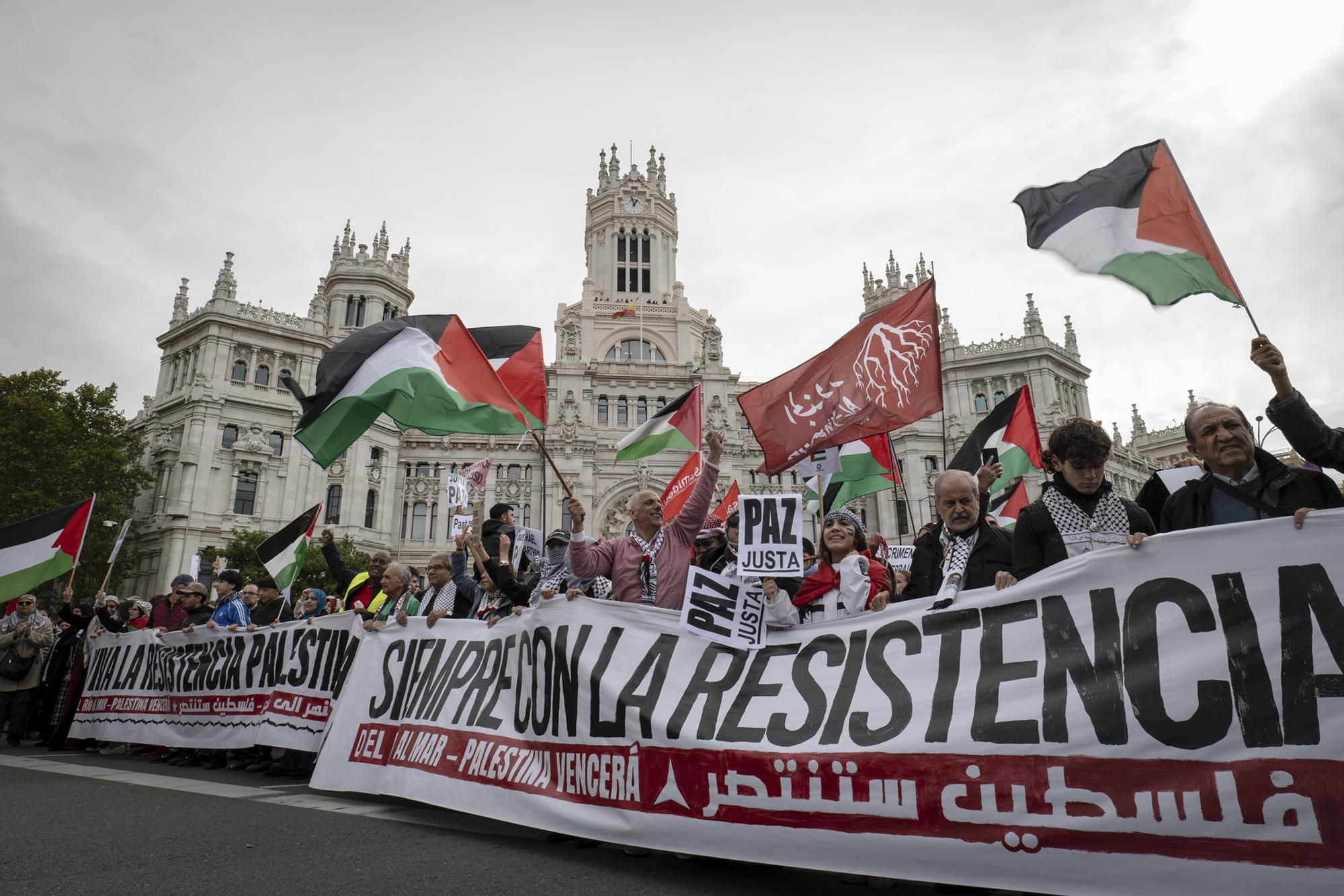 Palestina manifestación Madrid - 2