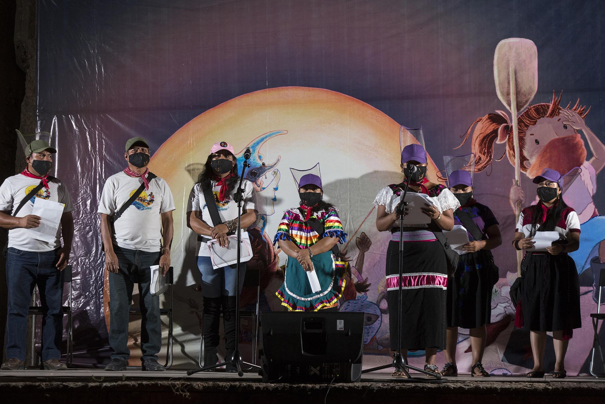 Zapatistas en Madrid, manifestación 13 de agosto 2021 - 13