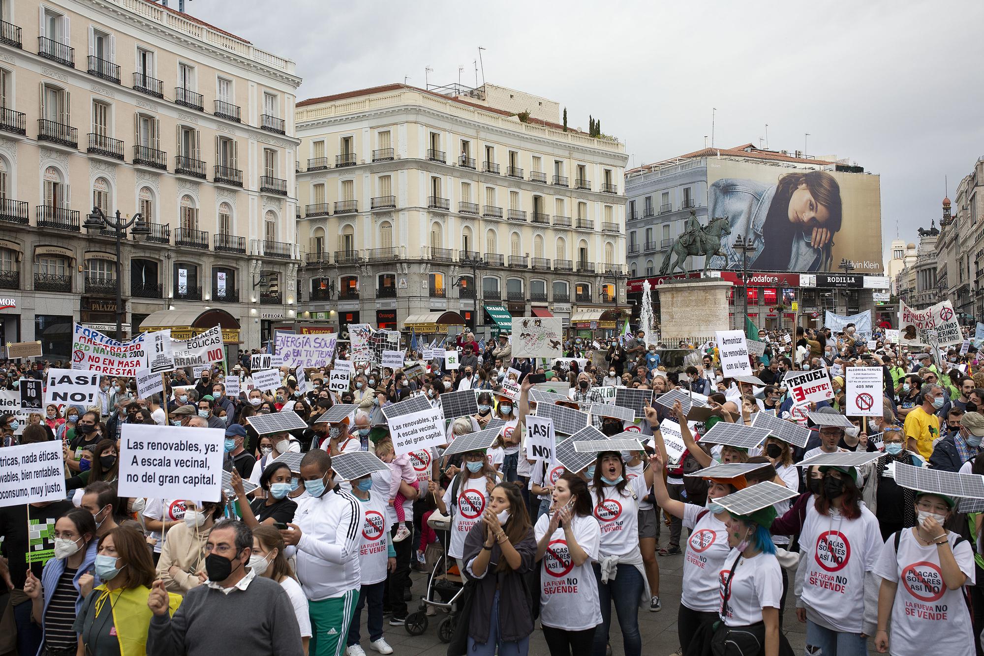 Manifestación Alianza Energía y Territorio - 9