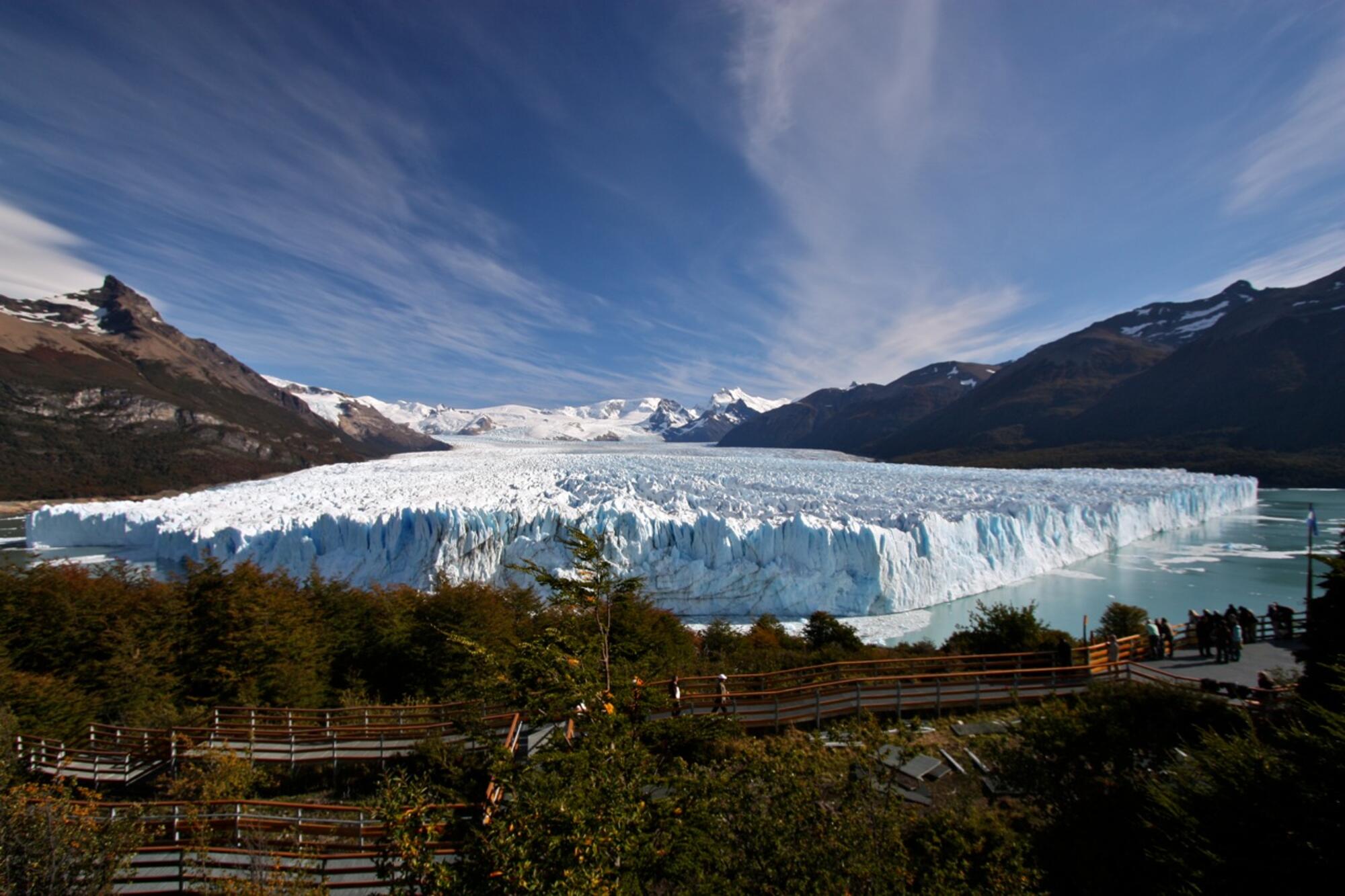 Glaciar Perito Moreno en la provincia patagónica de Santa Cruz (Argentina).