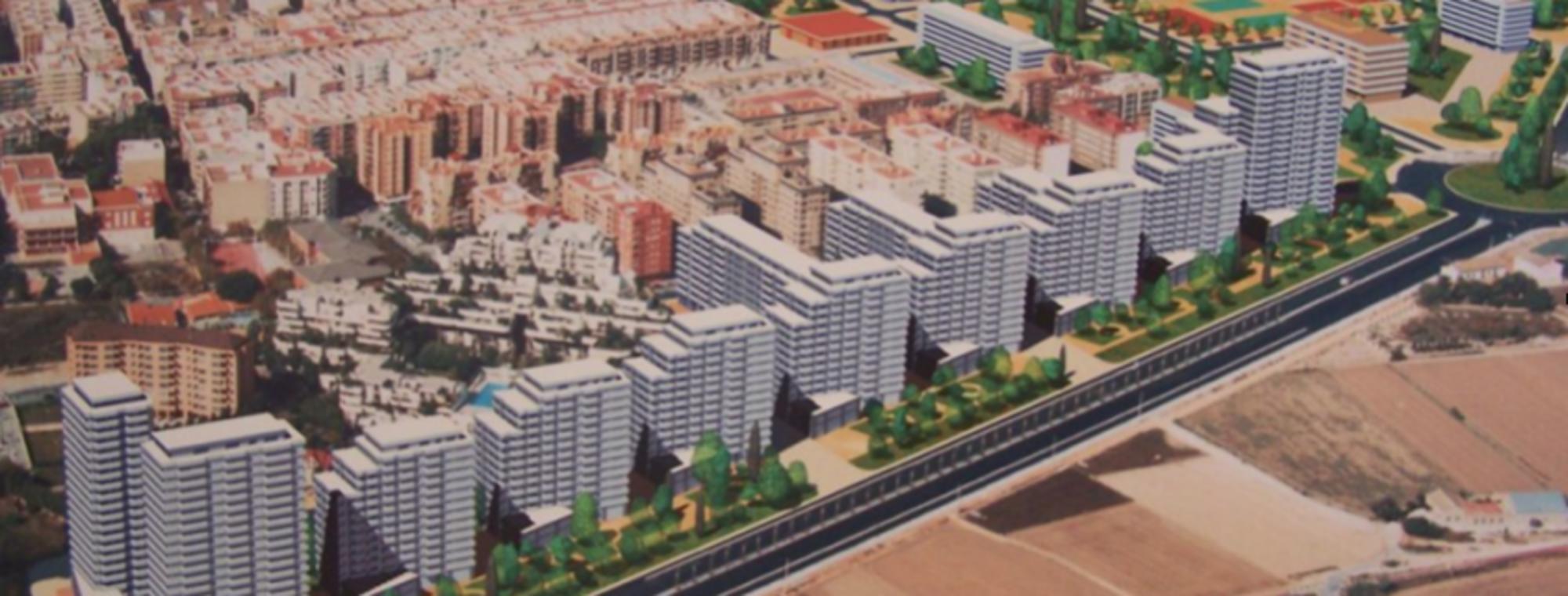 El PAI de Benimaclet contemplava 1.345 habitatges en una superfície edificable de 161.456 m²