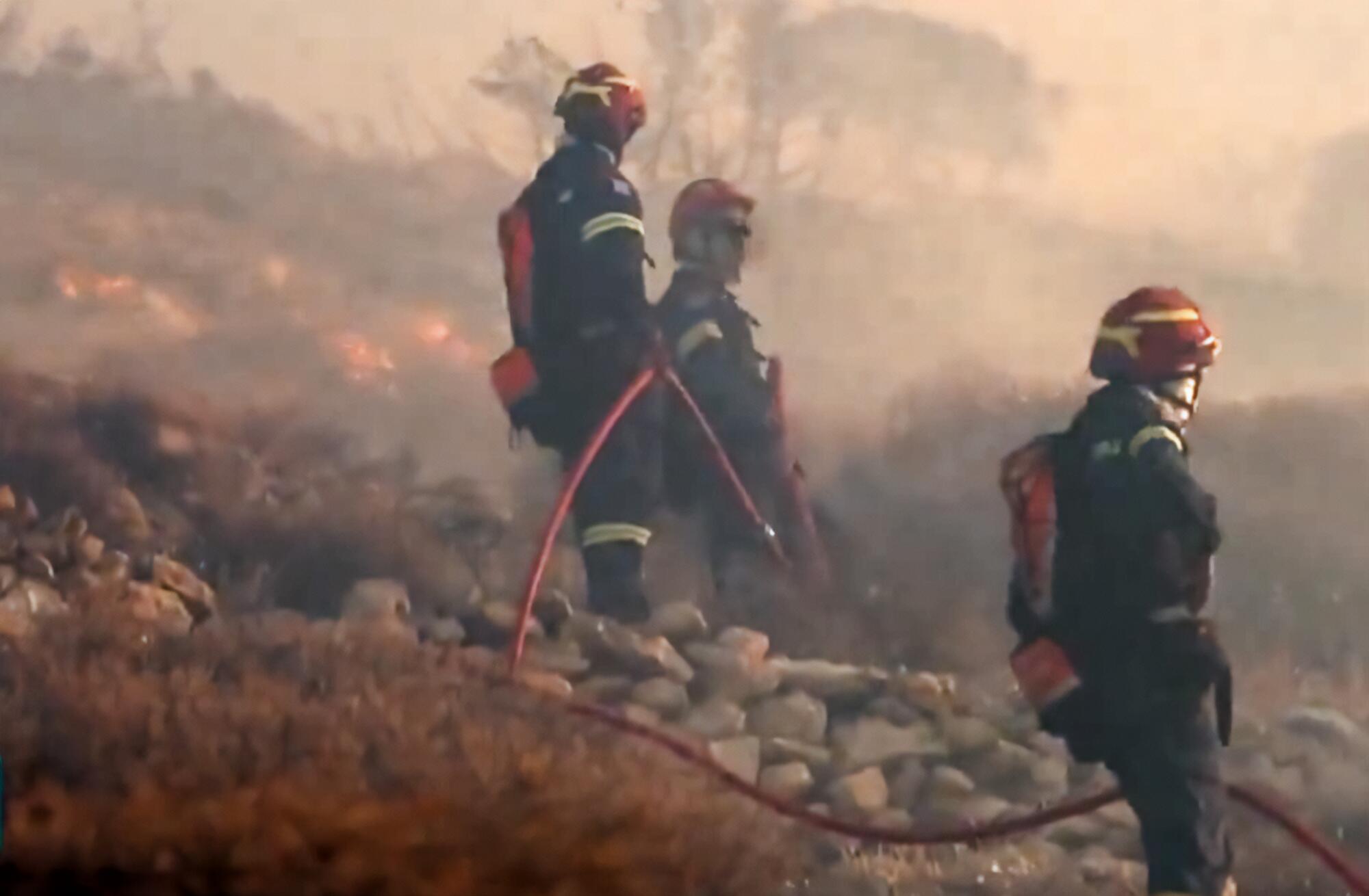 Creta incendio