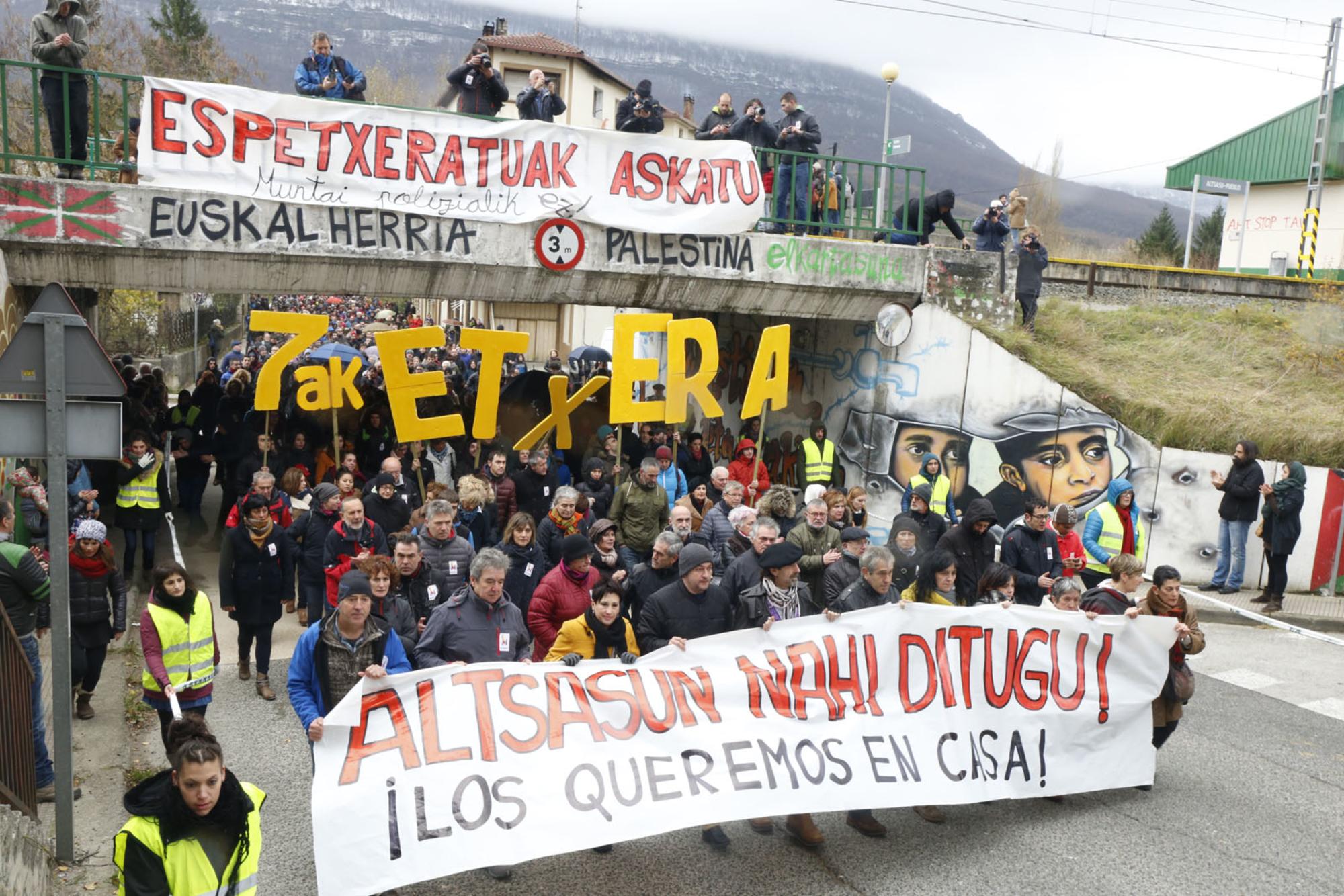 Altsasu Manifestación Noviembre