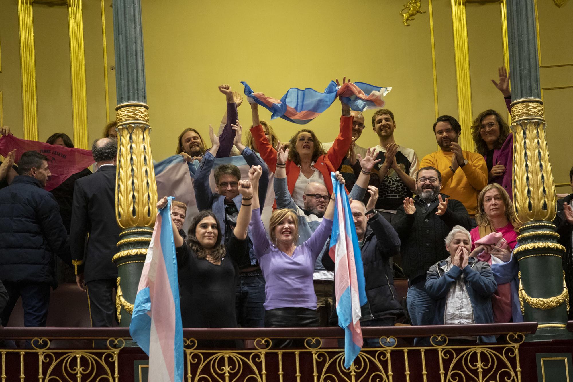 Congreso votacion Ley trans reforma aborto - 20 Tribuna Invitados Ley Trans