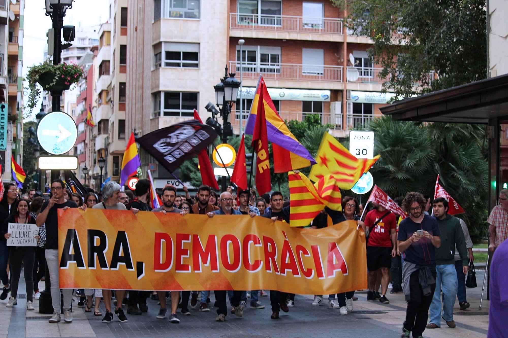 Manifestació Castelló 1-0. 2