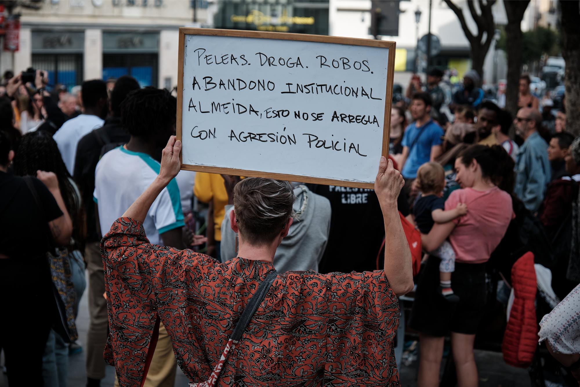 Concentración Lavapiés contra violencia policial - 6