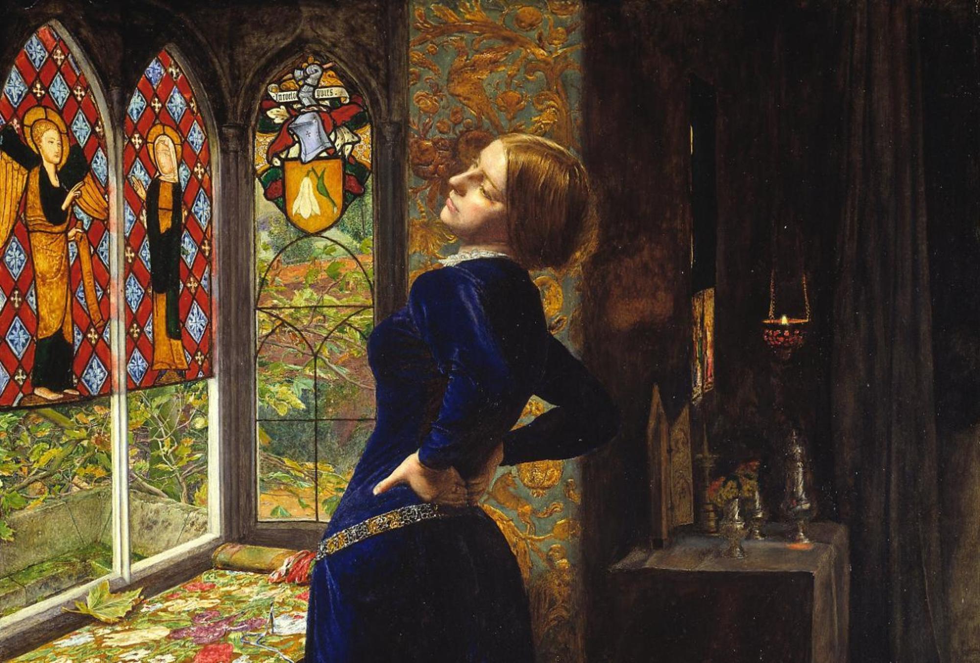 John Everett Millais, "Mariana"