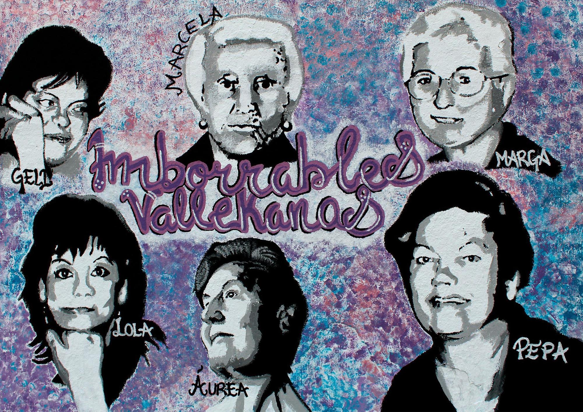 Mural feminista Vallecas