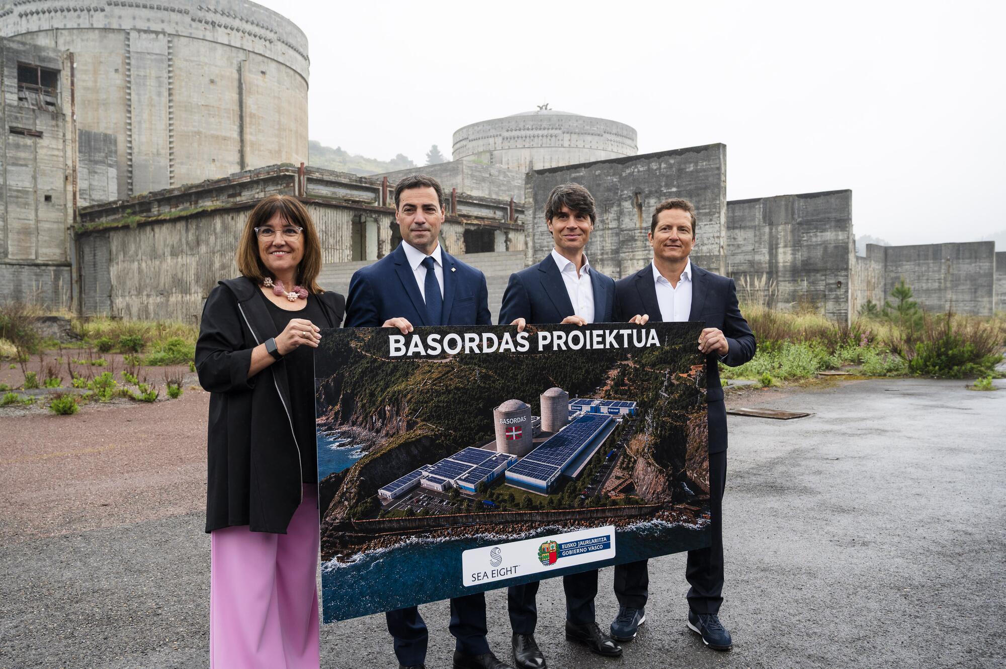 Macropiscifactoría en la central nuclear de Lemoiz