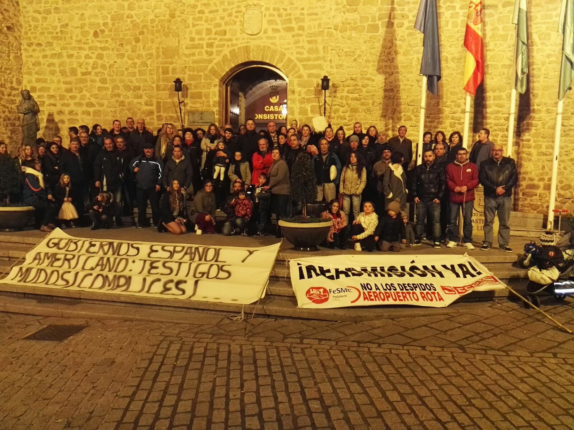 Trabajadores aeropuerto Base Rota 01