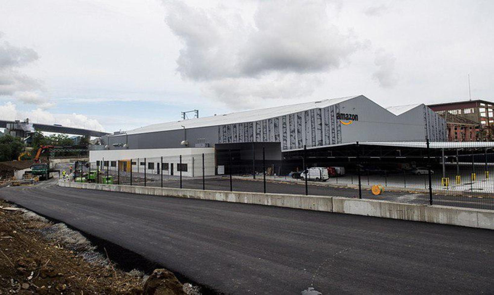 Amazon se ha instalado en el solar de la Babcock Wilcox