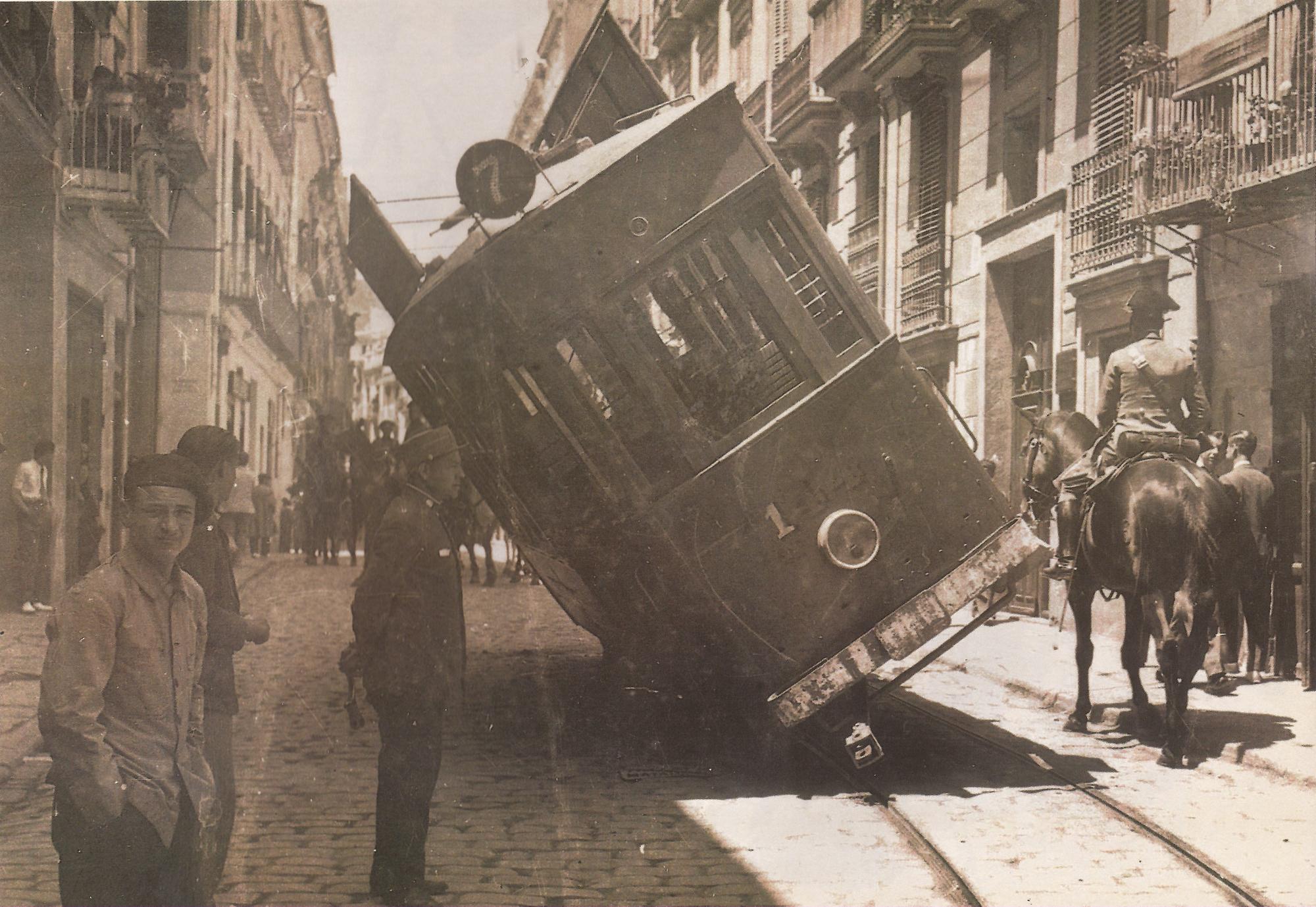 tranvia protestas 1934