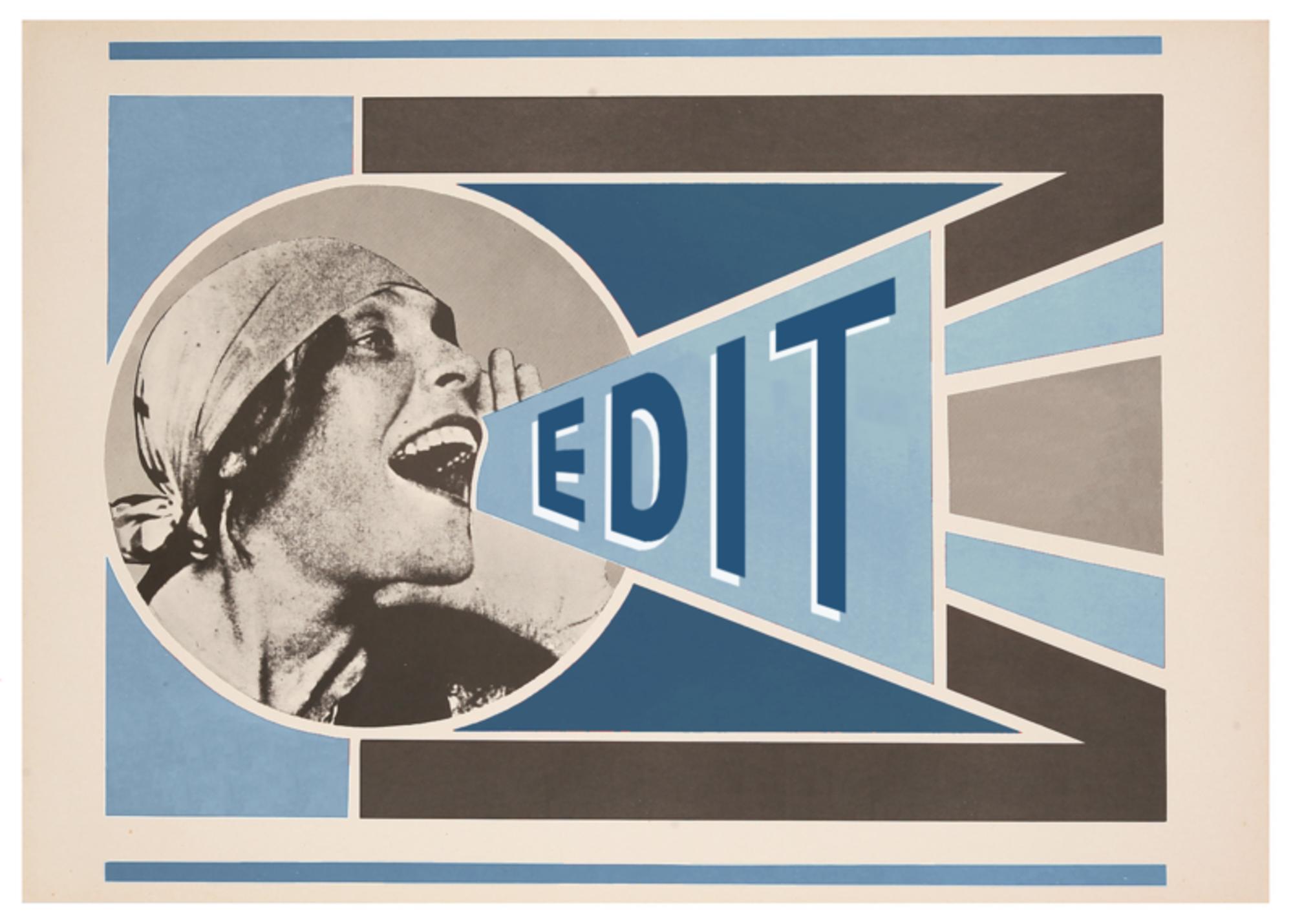 Edit Girl basada en el cartel de Alexander Rodchenko