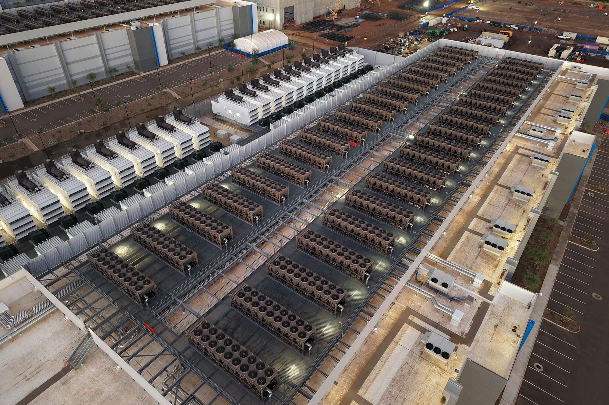 Centro de datos refrigeración