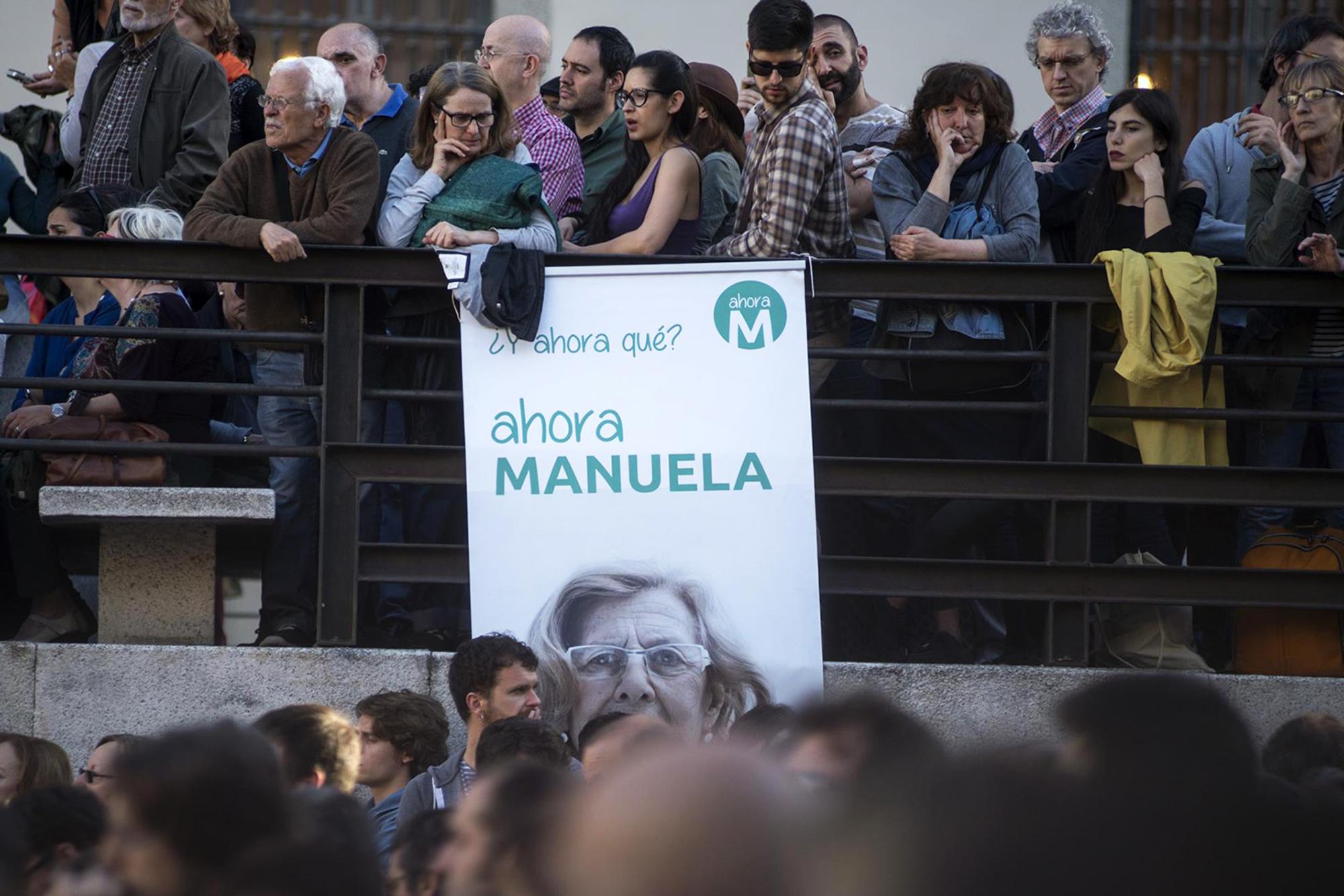 Ahora Madrid acto fin de campaña