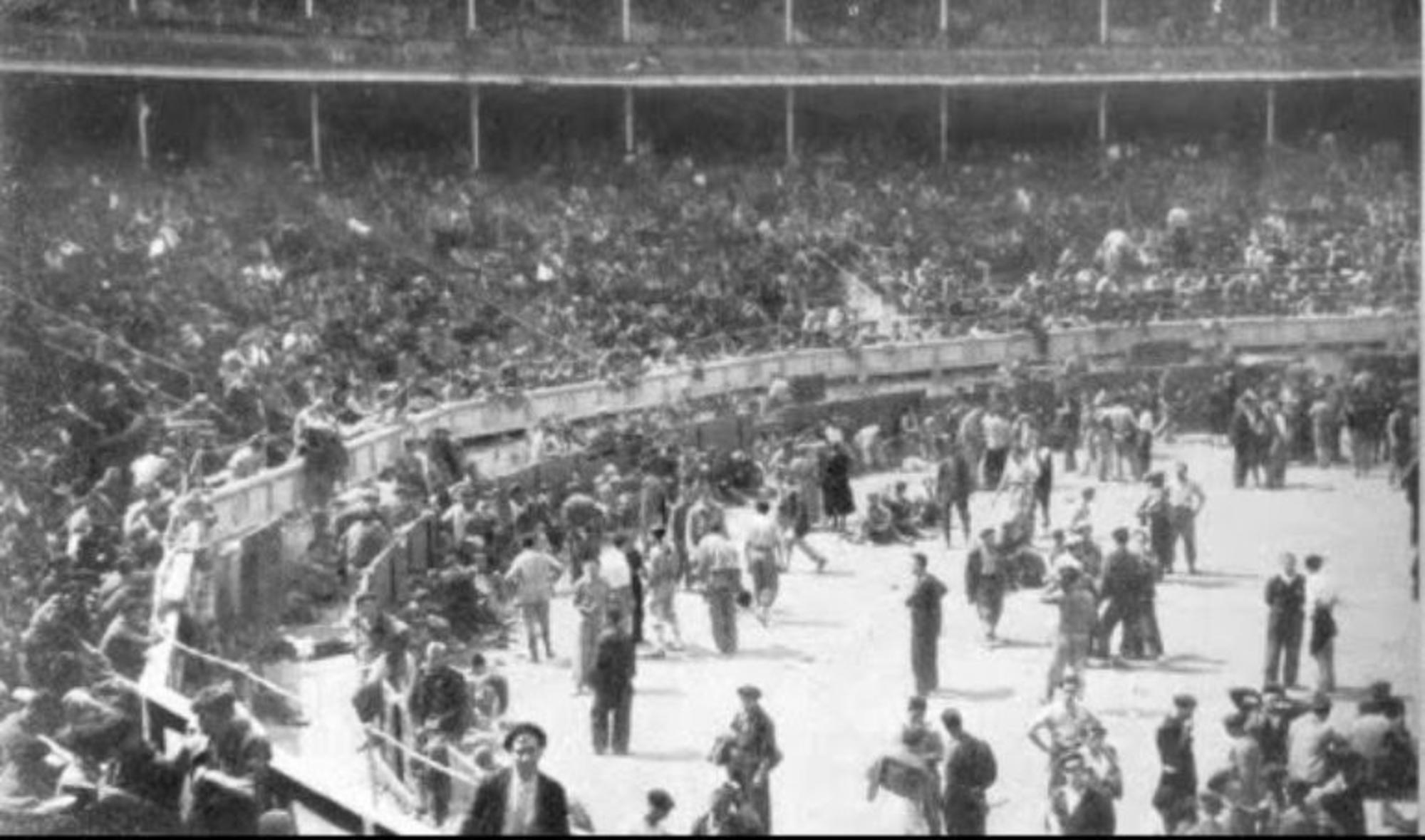 Capturados, en la Plaza de toros de Badajoz