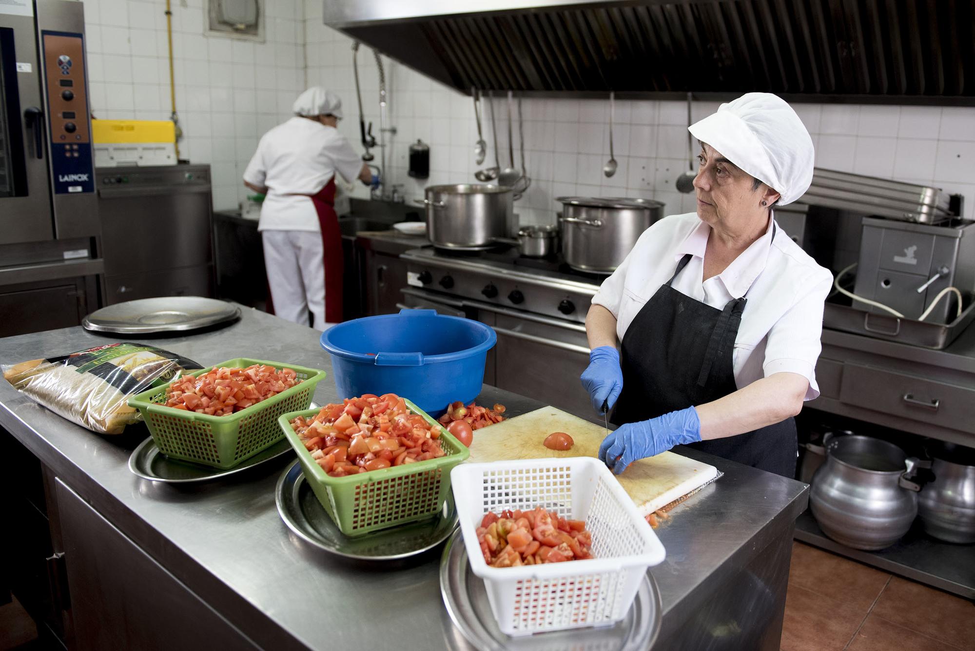 Cocina del comedor Colegio Publico