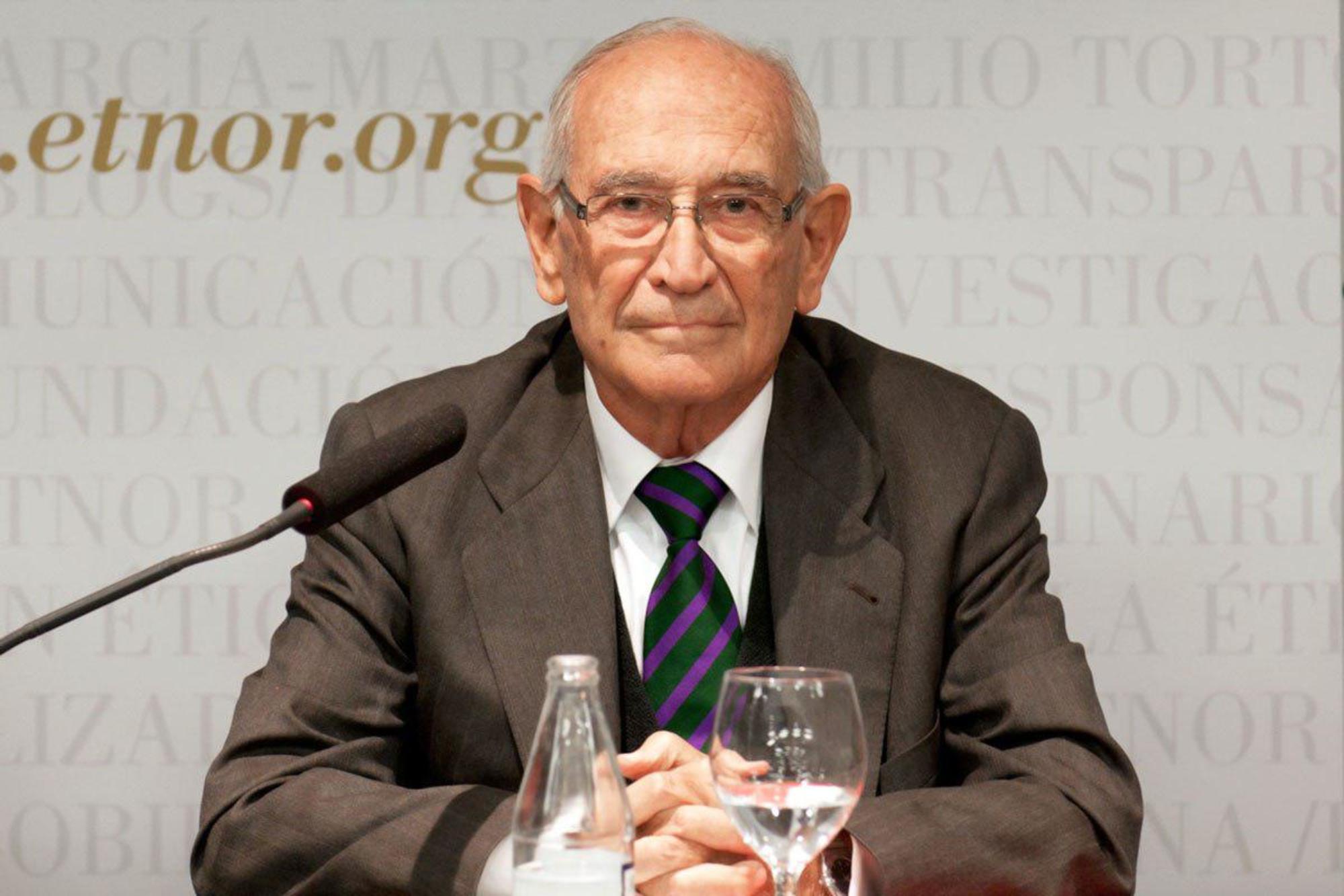 Aristóbulo de Juan de Frutos, exdirector general del Banco de España
