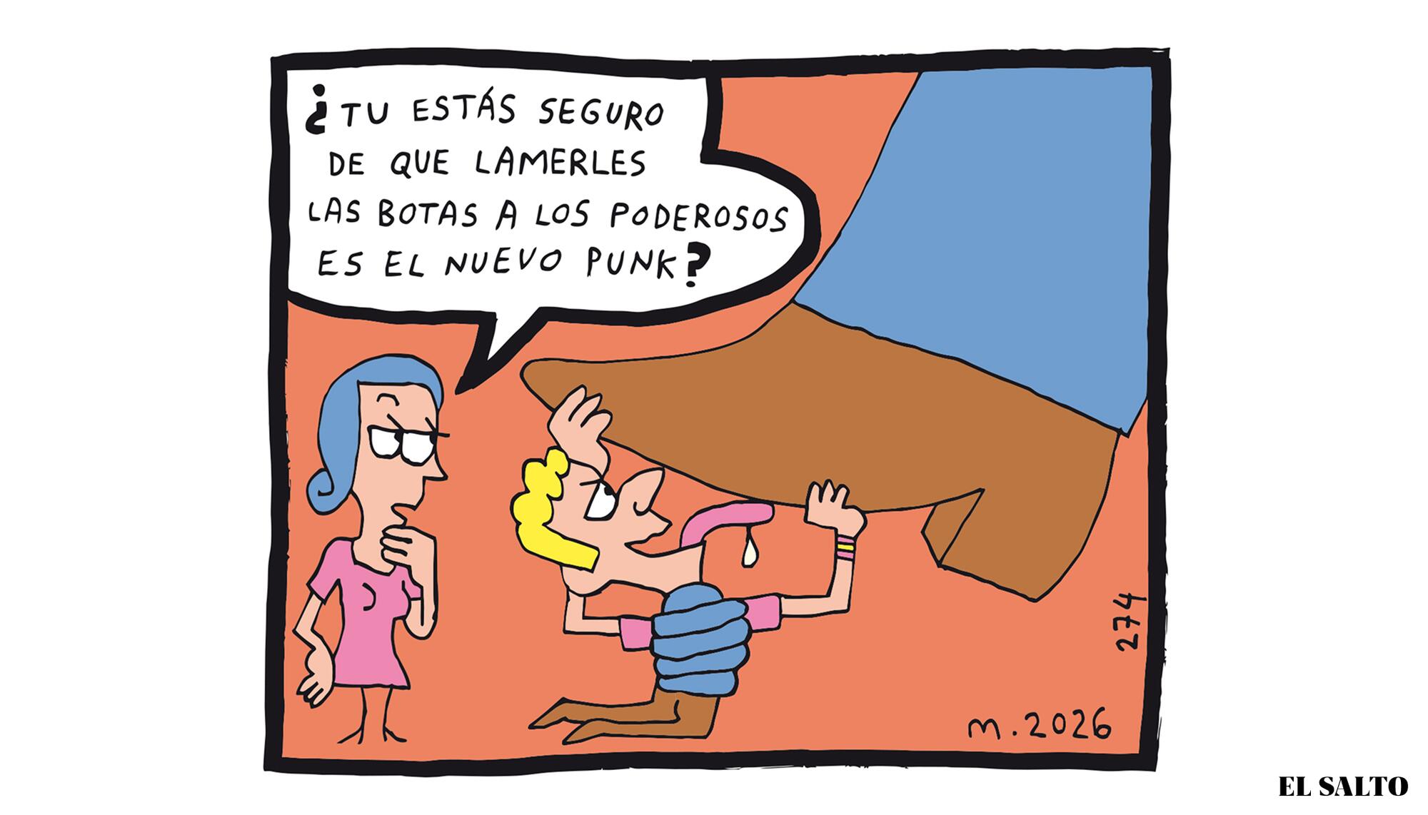 La derechita lacaya, por Mauro Entrialgo