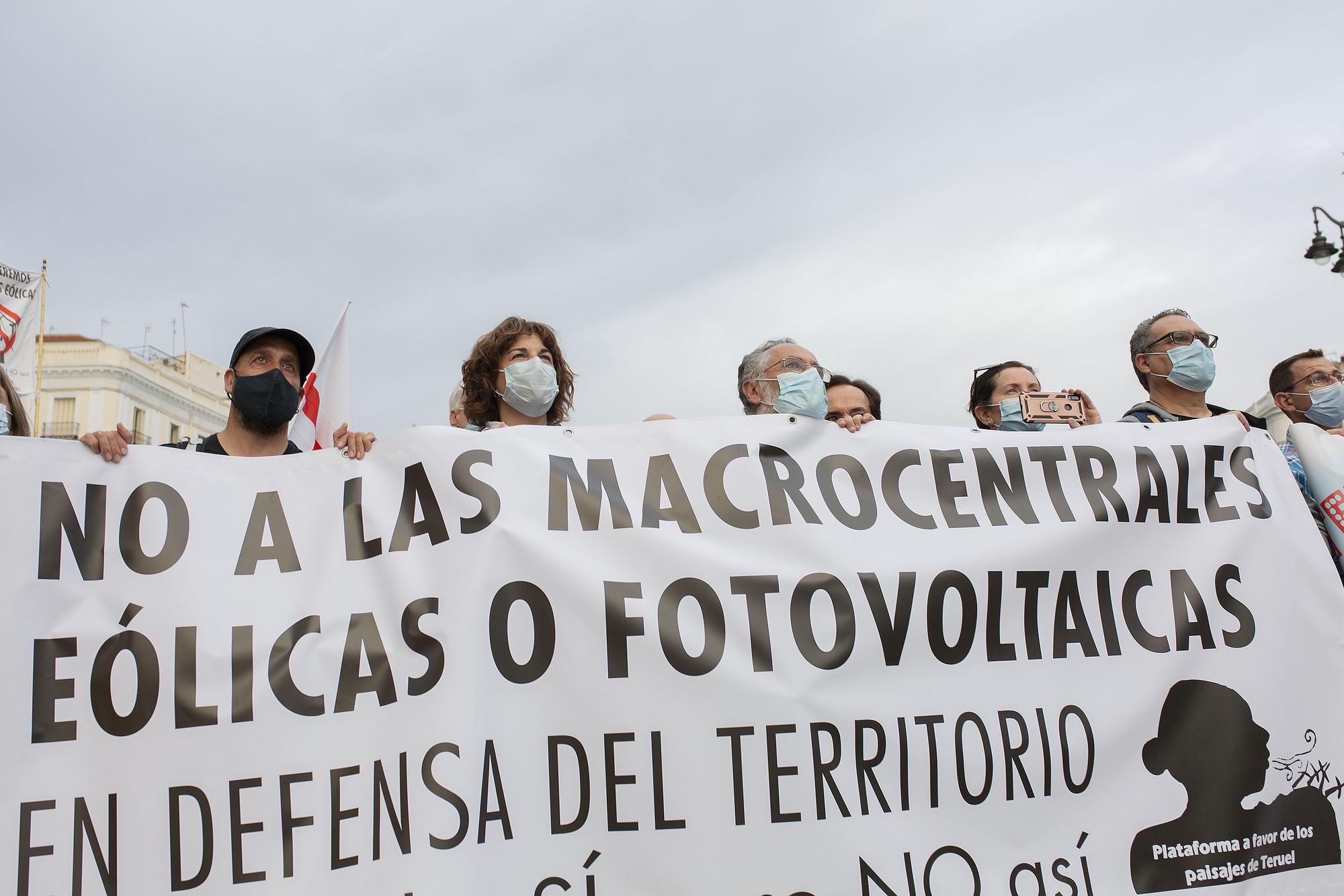 Manifestación Alianza Energía y Territorio - 11