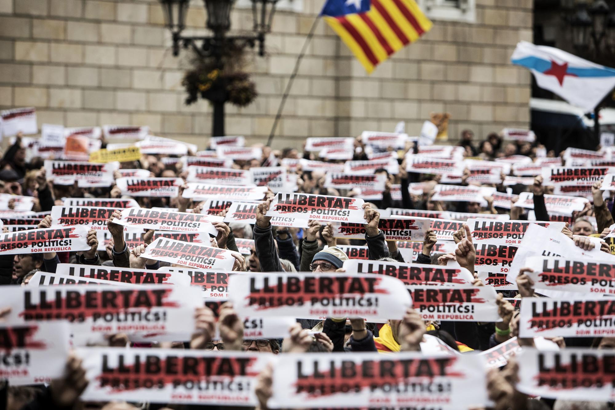 Huelga Catalunya Victor Serri