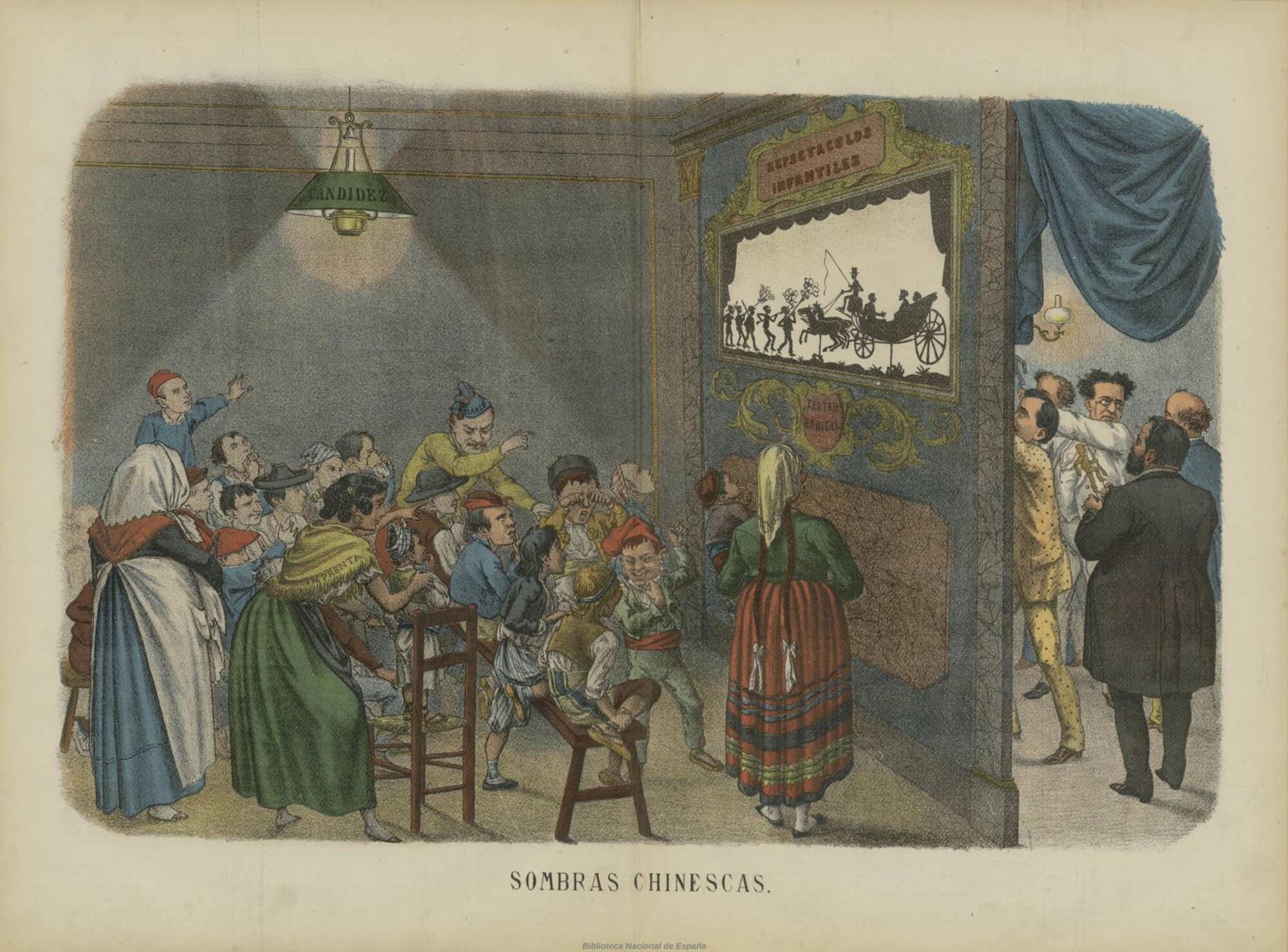 La Carcajada Sombras Chinescas