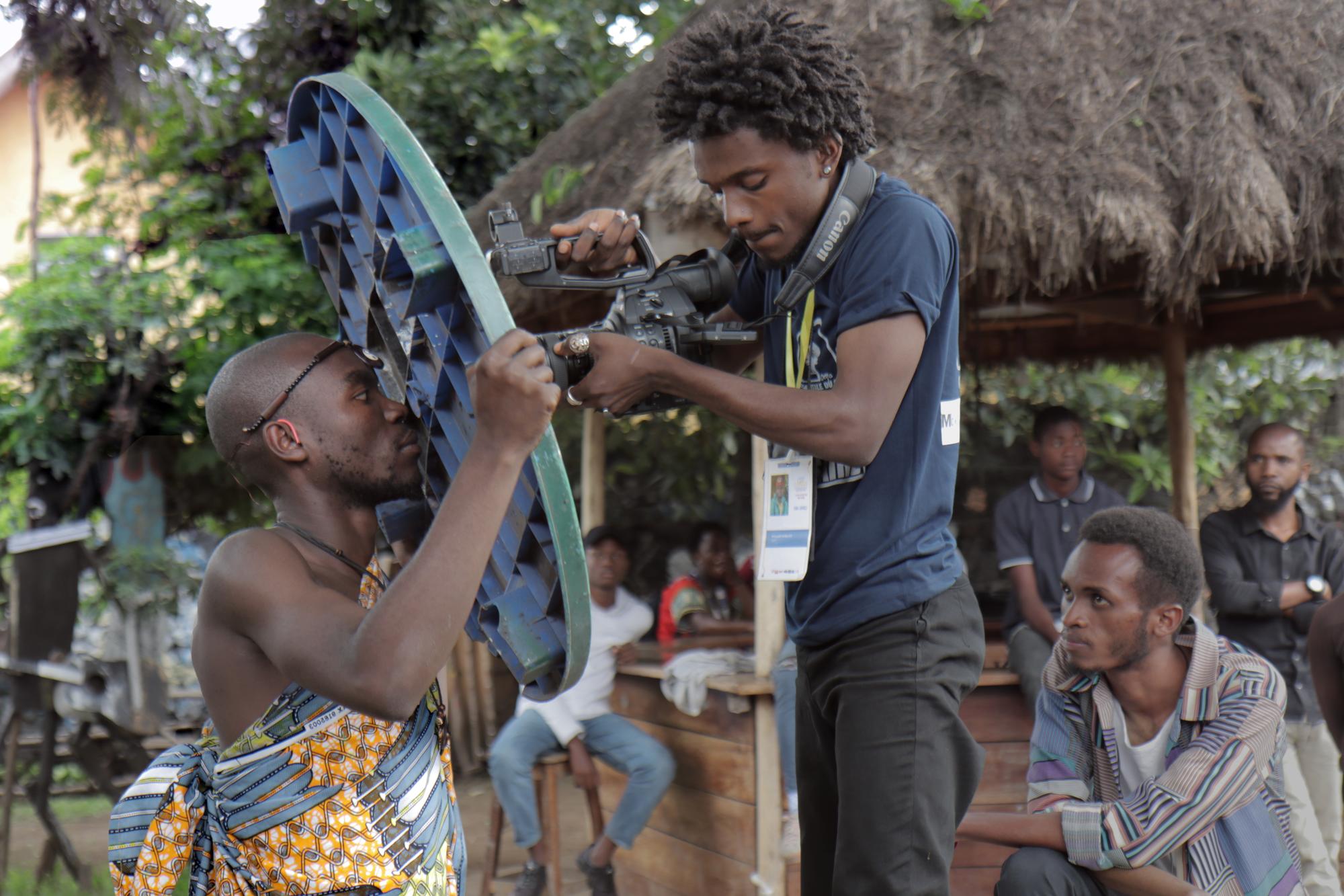 Taller afrofuturismo Festival Internacional cine Congo