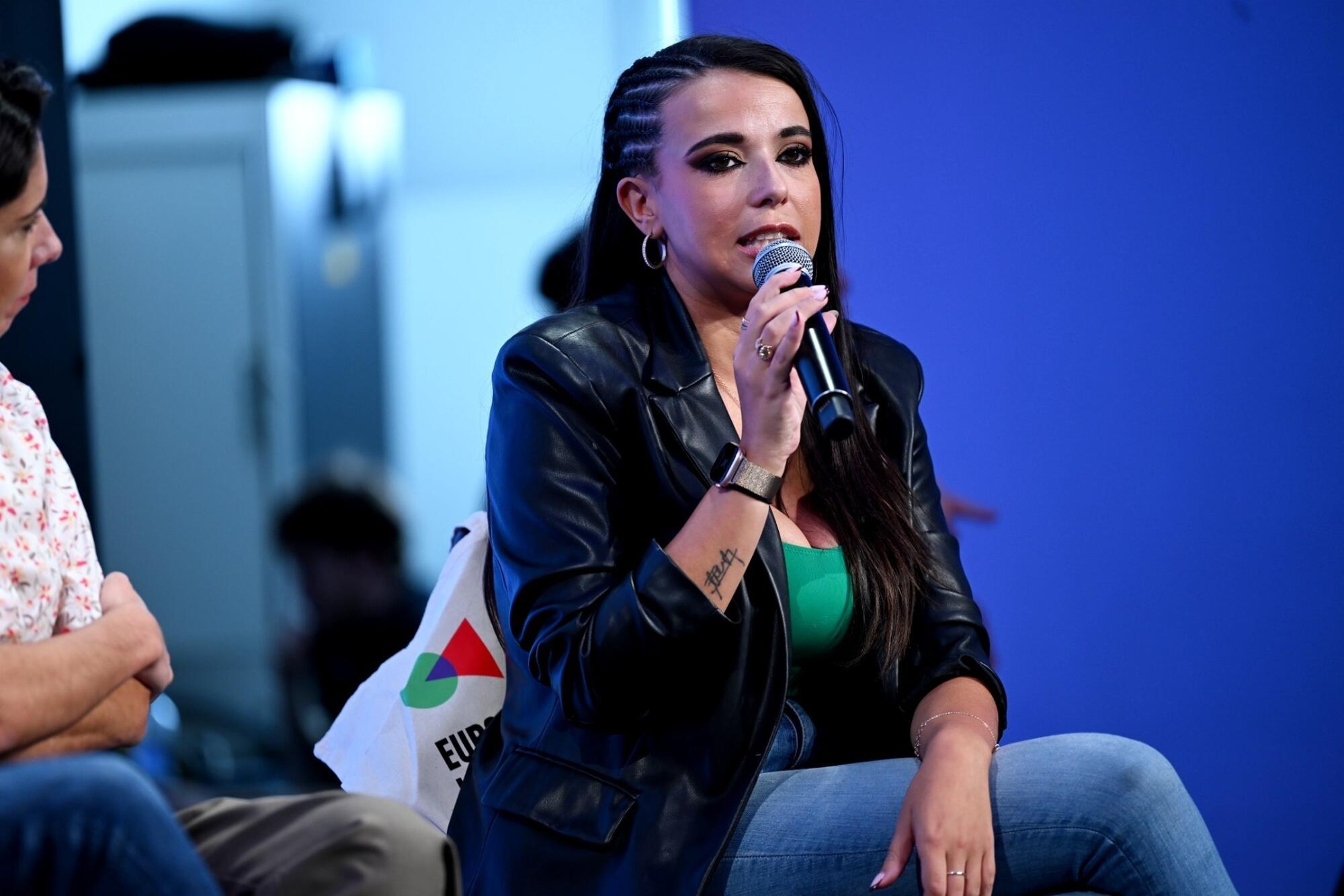 Sarah Santaolalla denuncia en sus redes que ha sido “agredida físicamente” por Vito Quiles - El Salto - Edición General