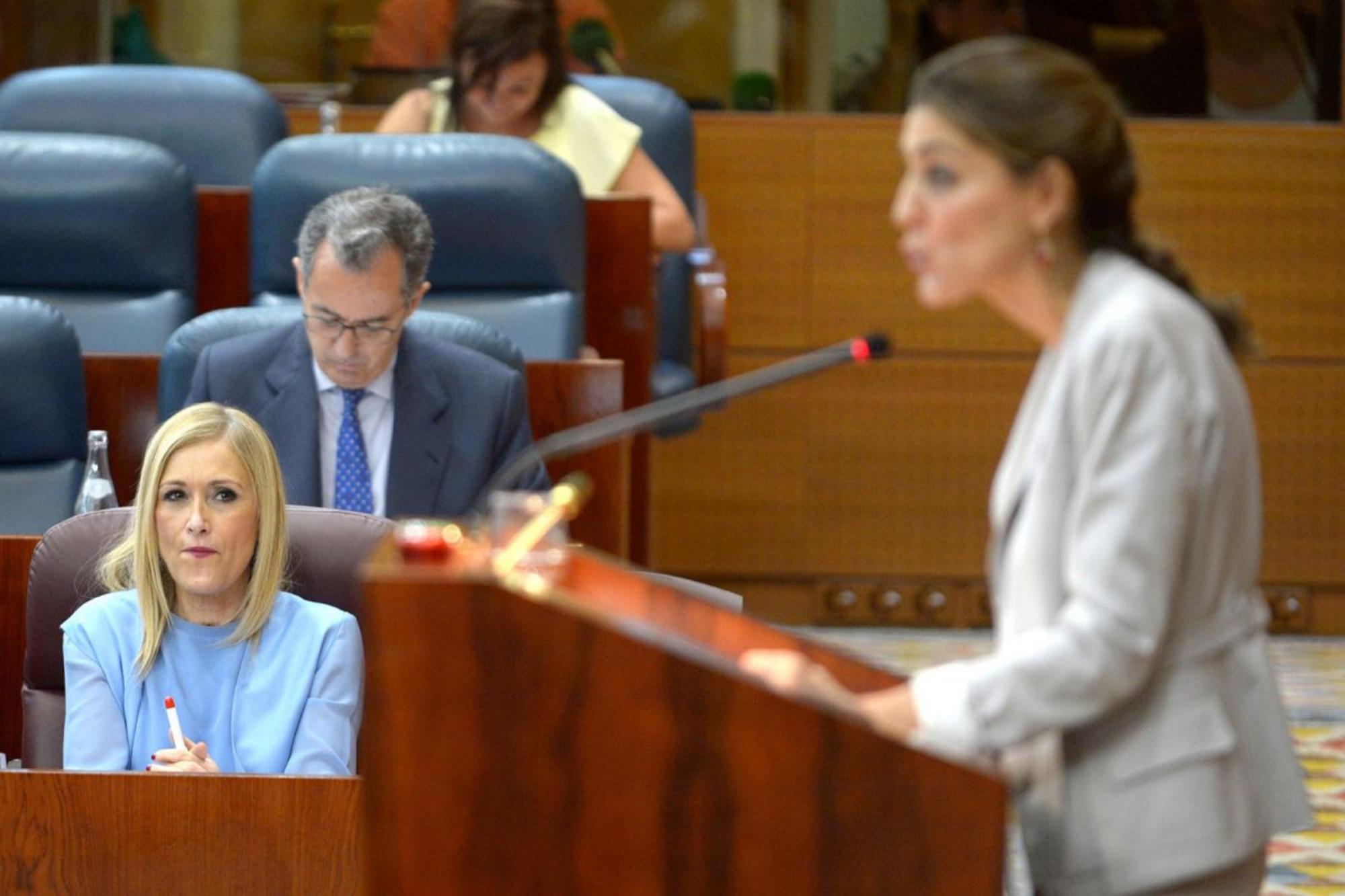 Asamblea de Madrid moción de censura