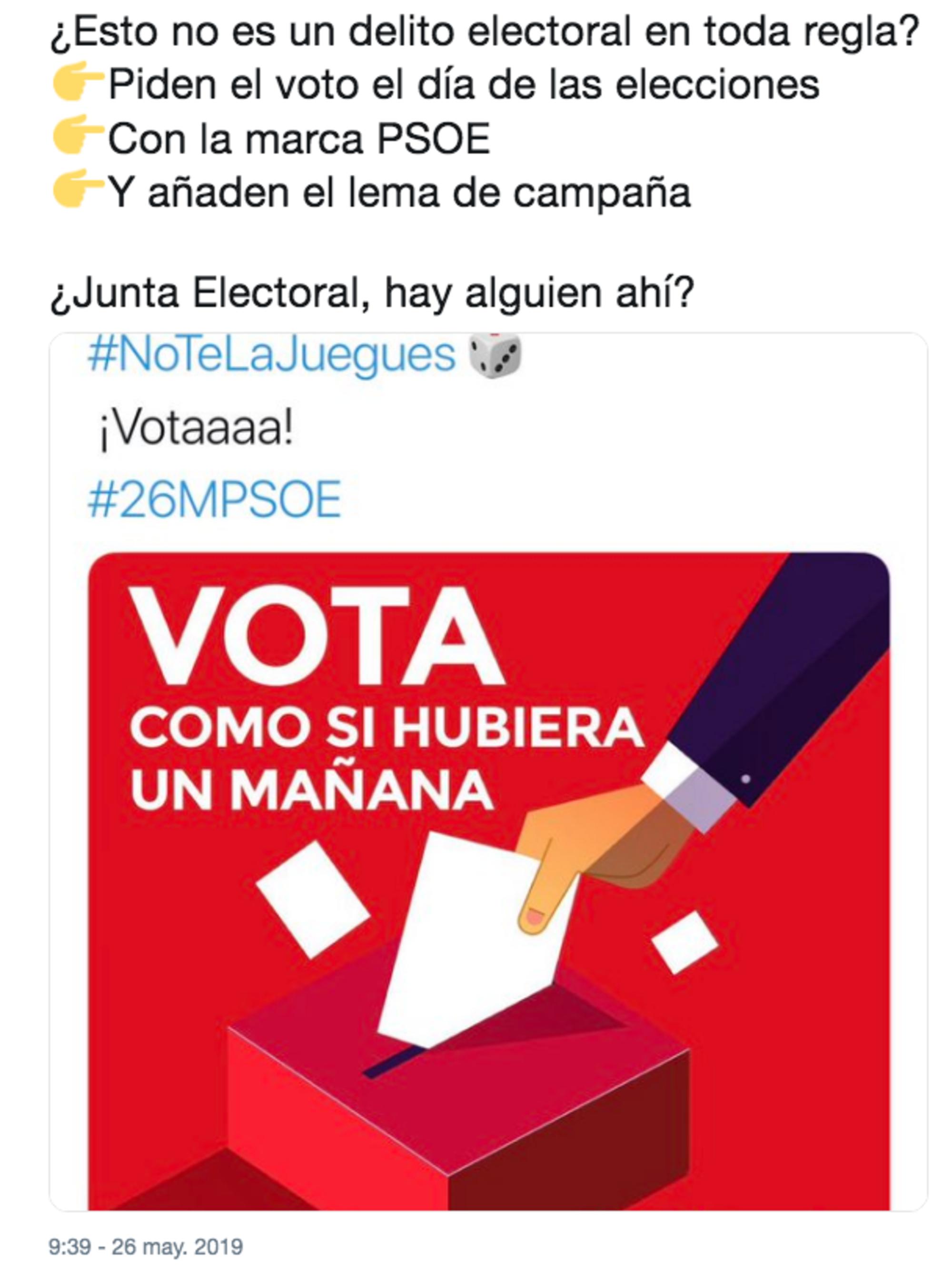 PSOE Extremadura voto