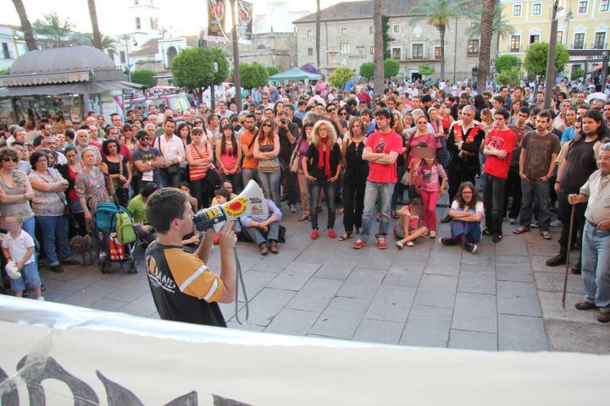 15M en Mérida