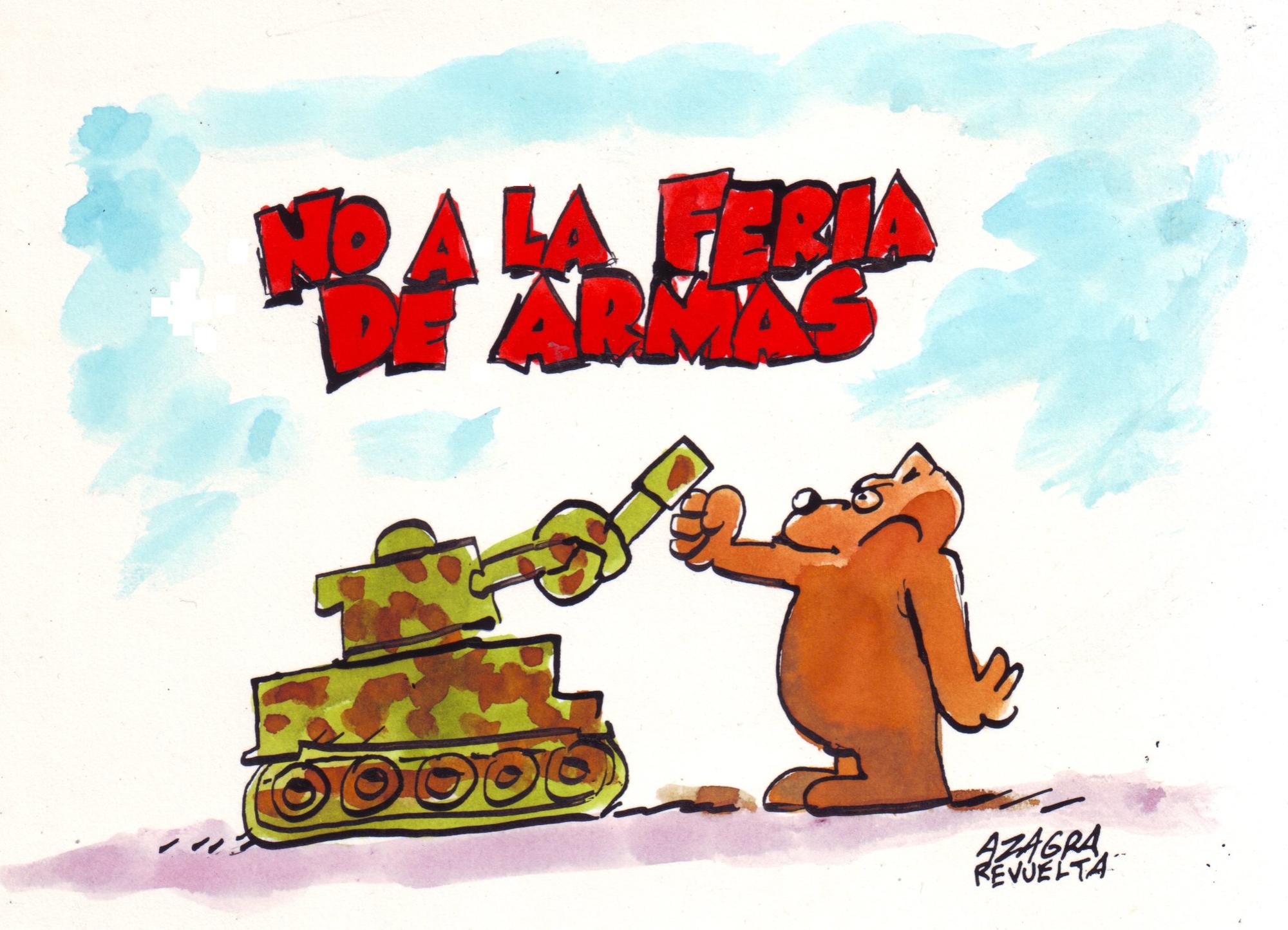 No a la feria de armas