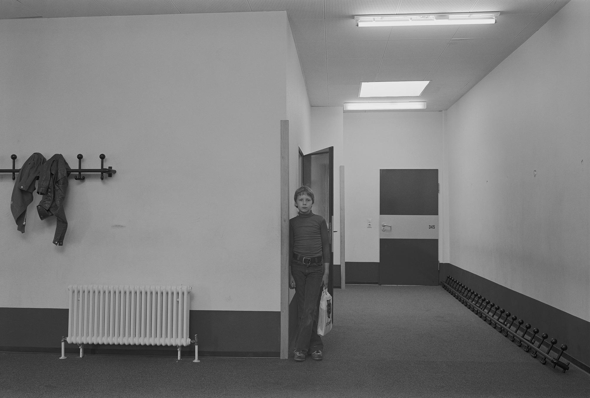 Alumno de cuarto curso, escuela primaria en Berlín, año 1976-78, por Michael Schmidt