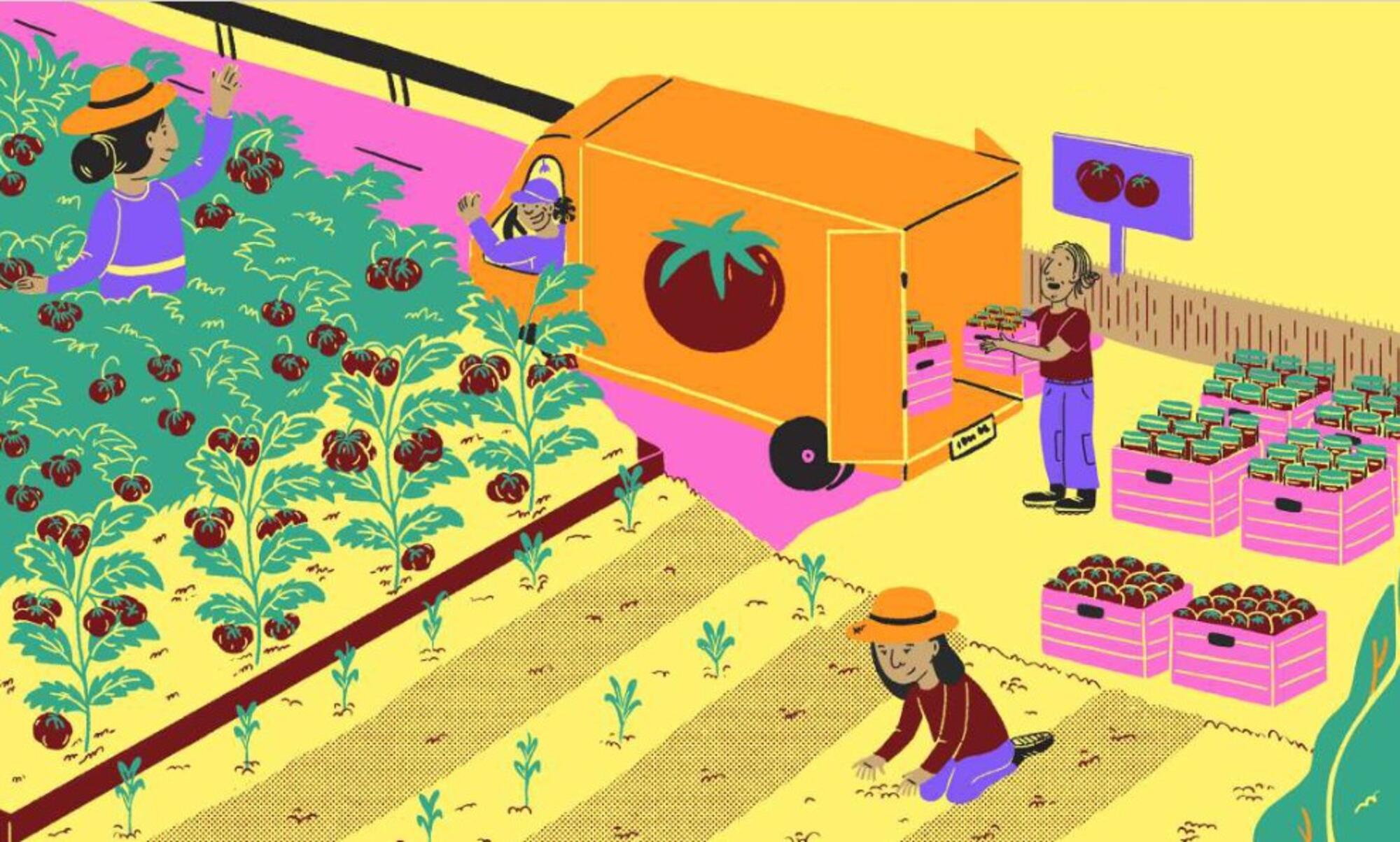 Ilustración extraída del informe Finanzas feministras