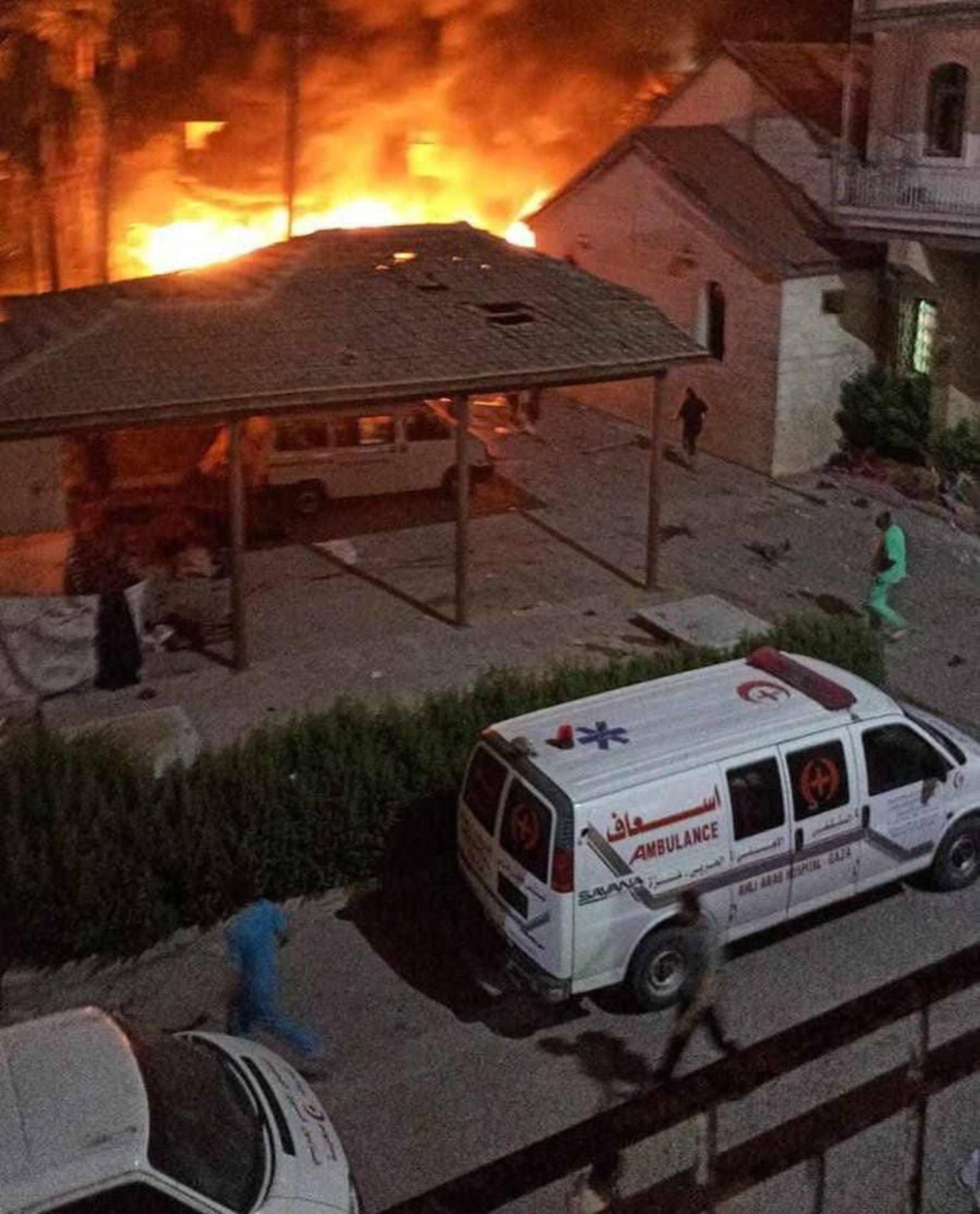 Ataque hospital Gaza