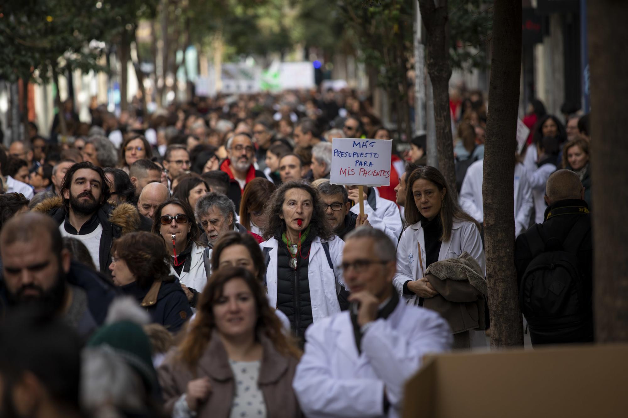 Manifestación huelga médicos primaria - 1