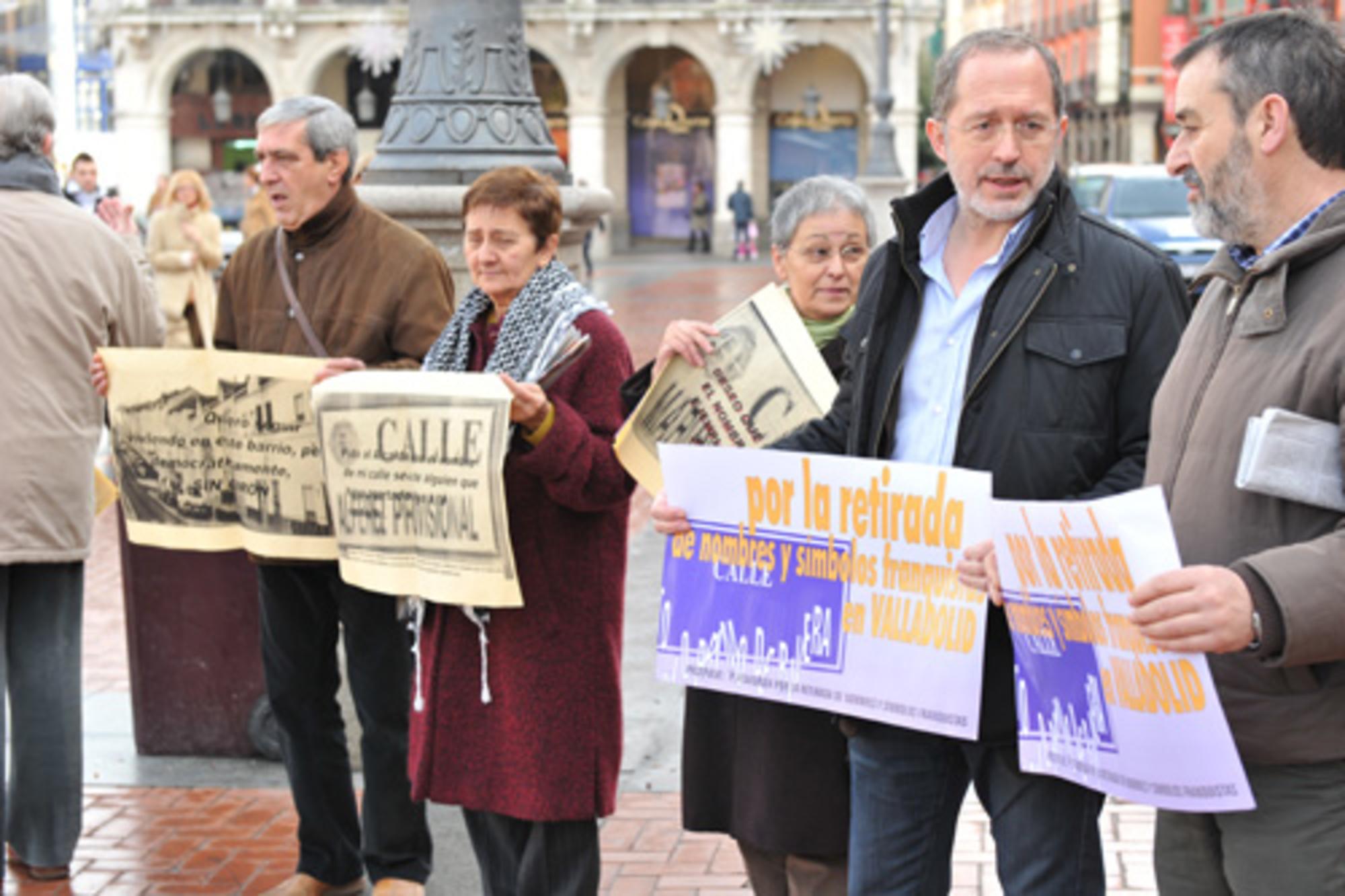 Valladolid símbolos franquistas