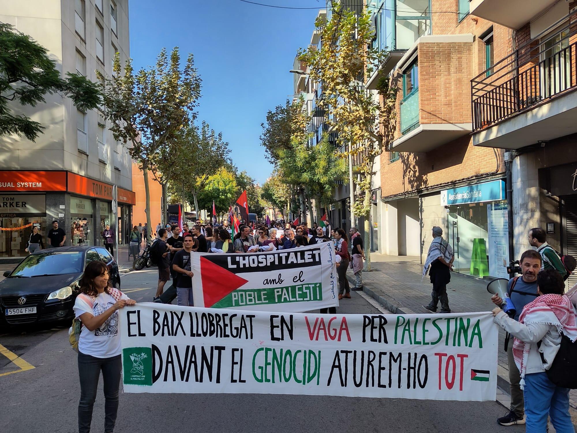 Hospitalet de Llobregat Huelga 15O 