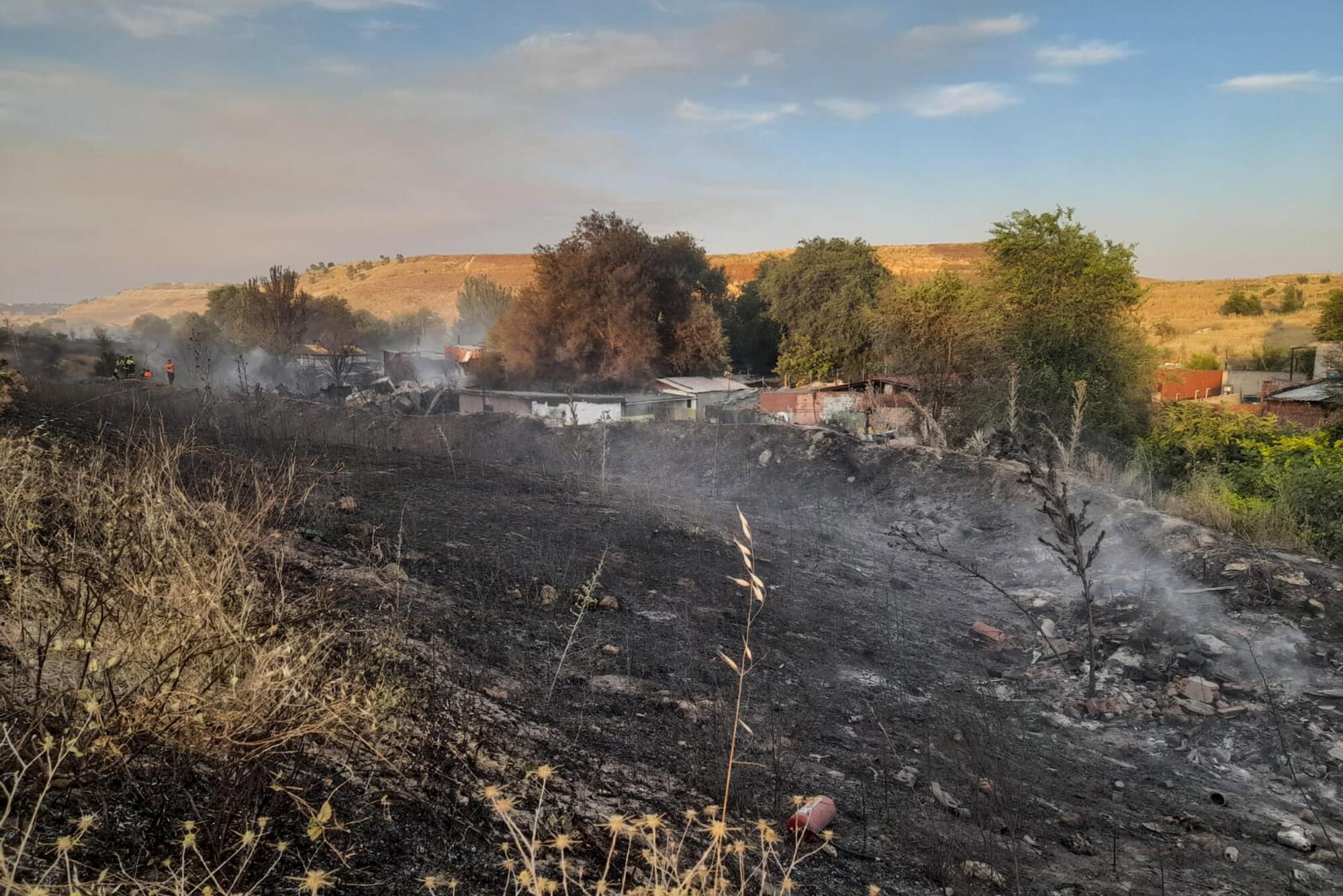 Incendio Cañada