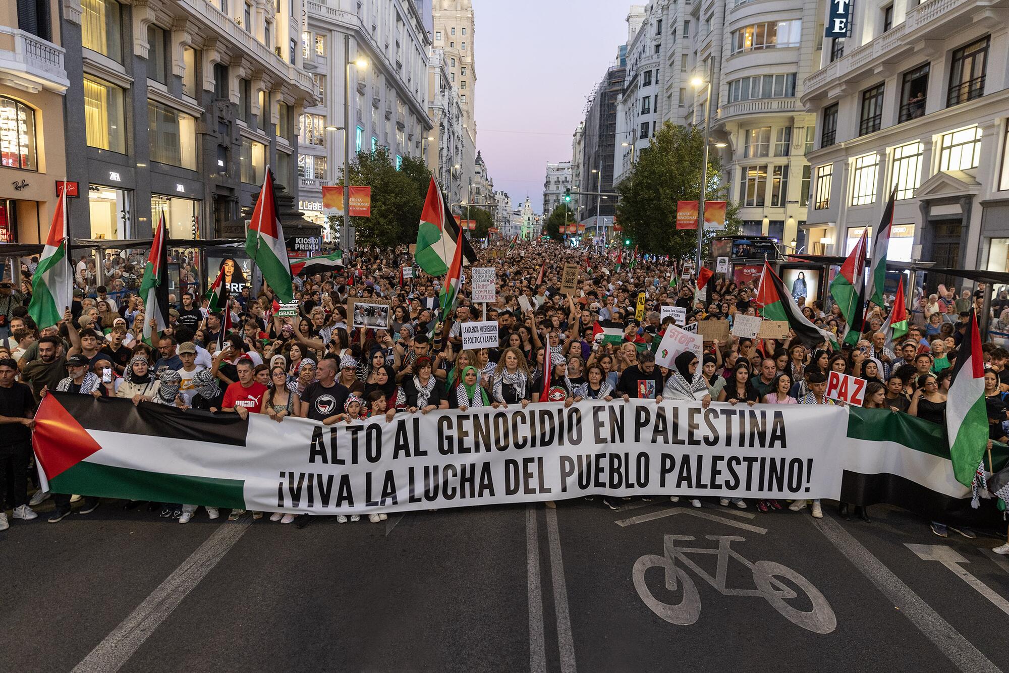 Manifestación Palestina 4 octubre Madrid - 1